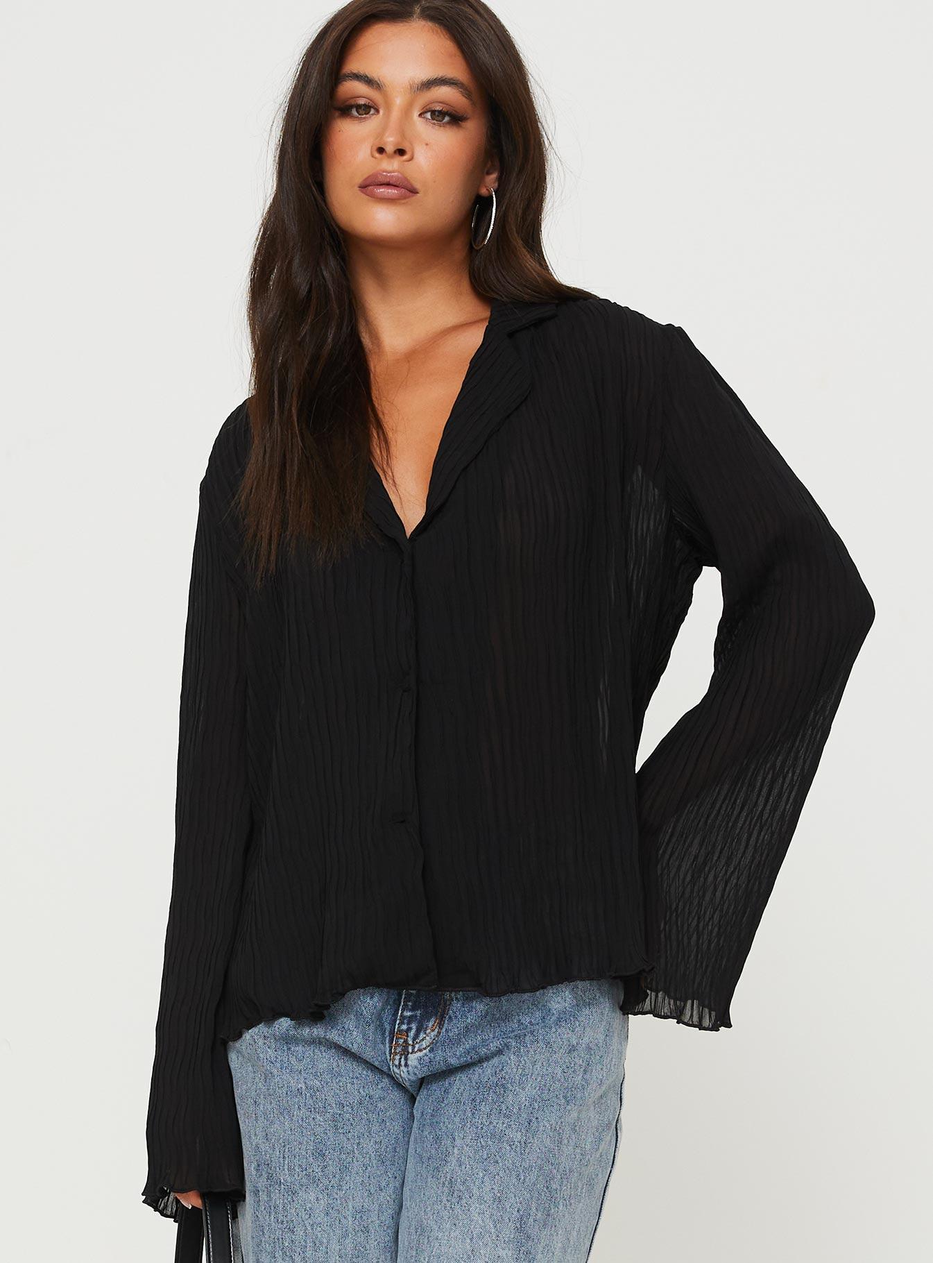 Selma Shirt Black Product Image