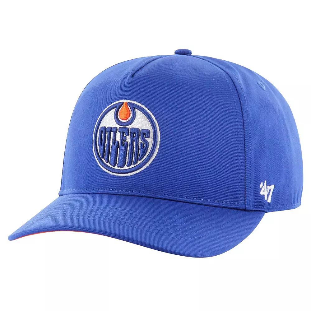 Men's '47 Royal Edmonton Oilers Core Logo Hitch Adjustable Hat, Oil Blue Product Image