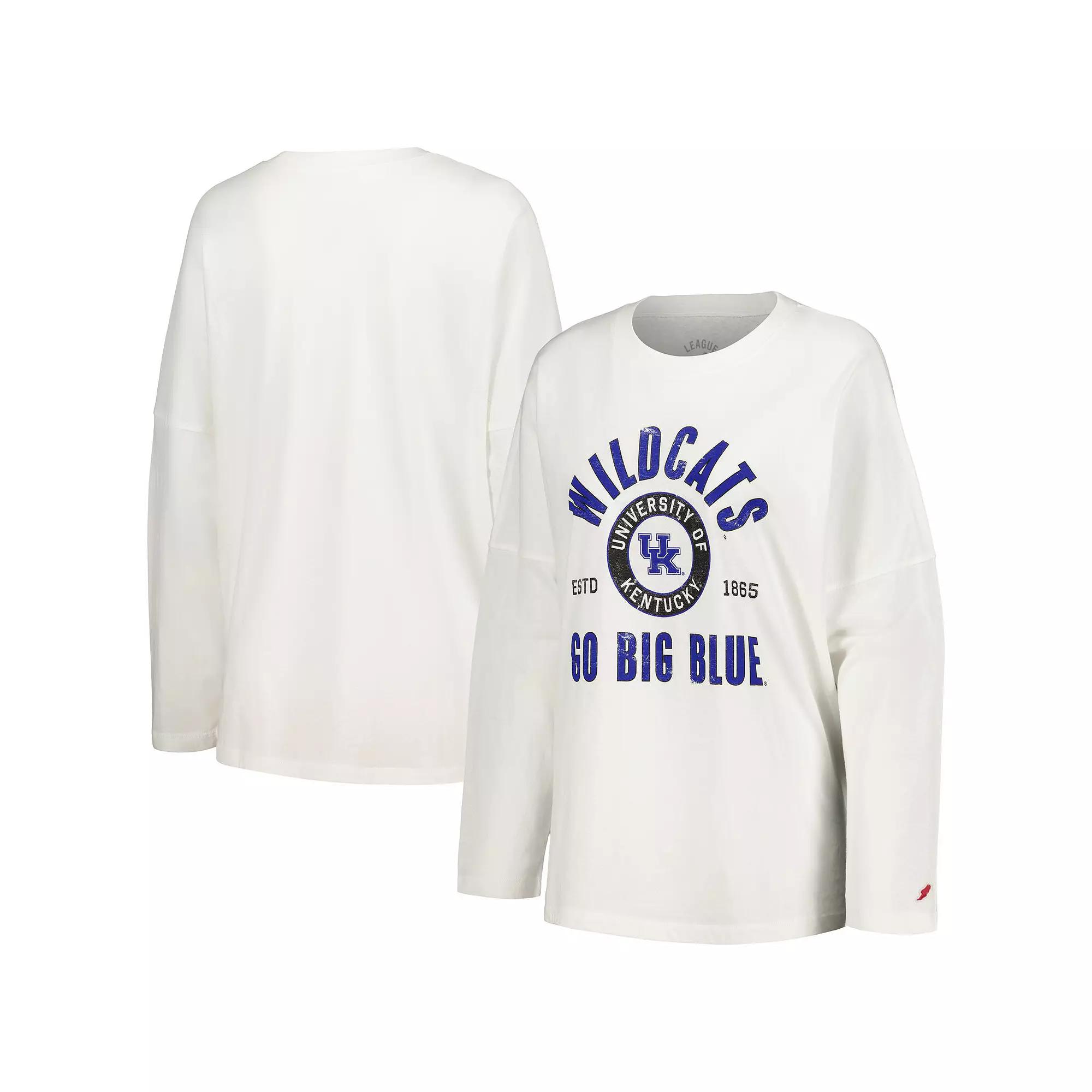 Women's League Collegiate Wear White Kentucky Wildcats Clothesline Over Product Image