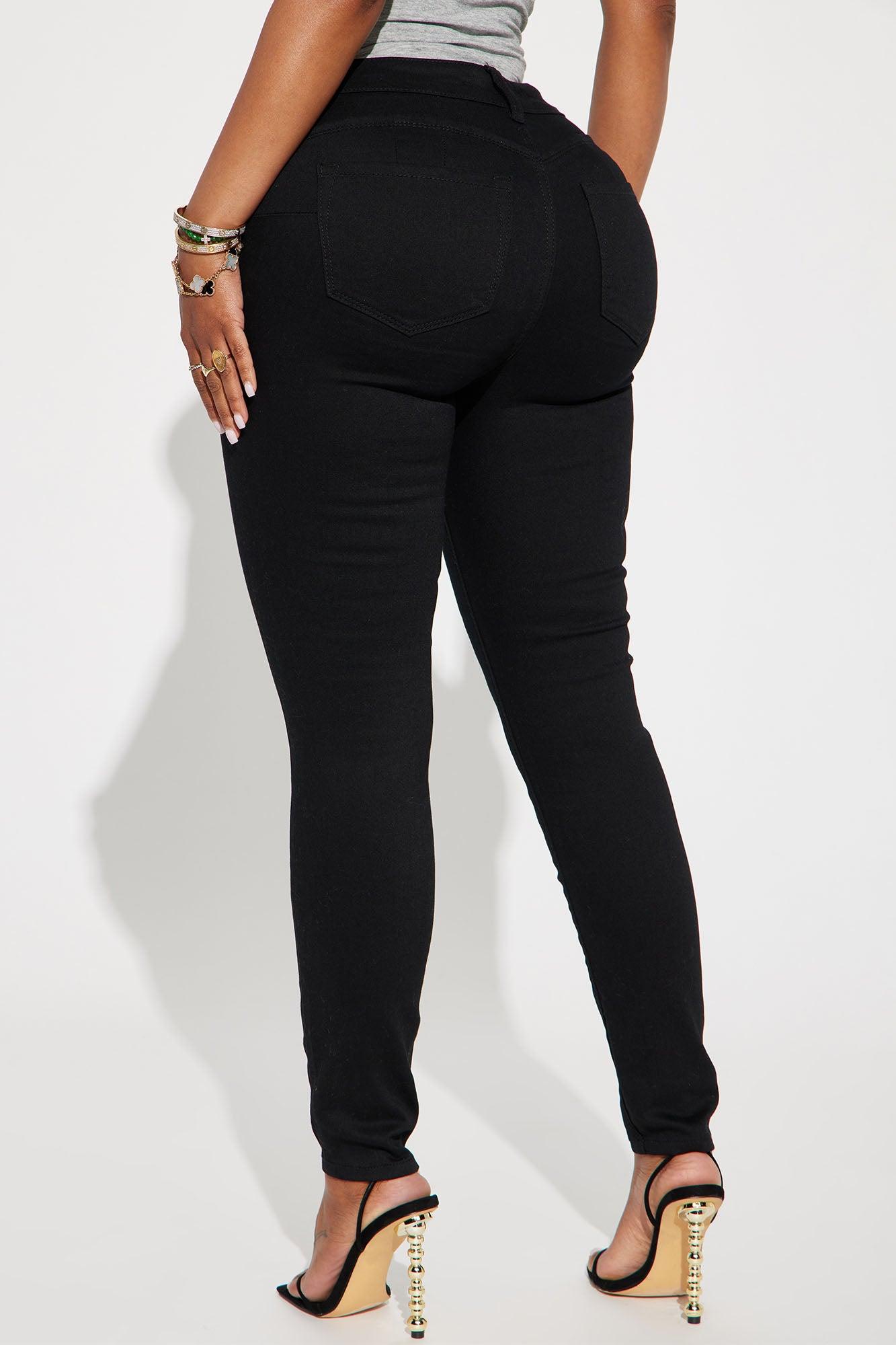 Casual Day Skinny Pants - Black Product Image