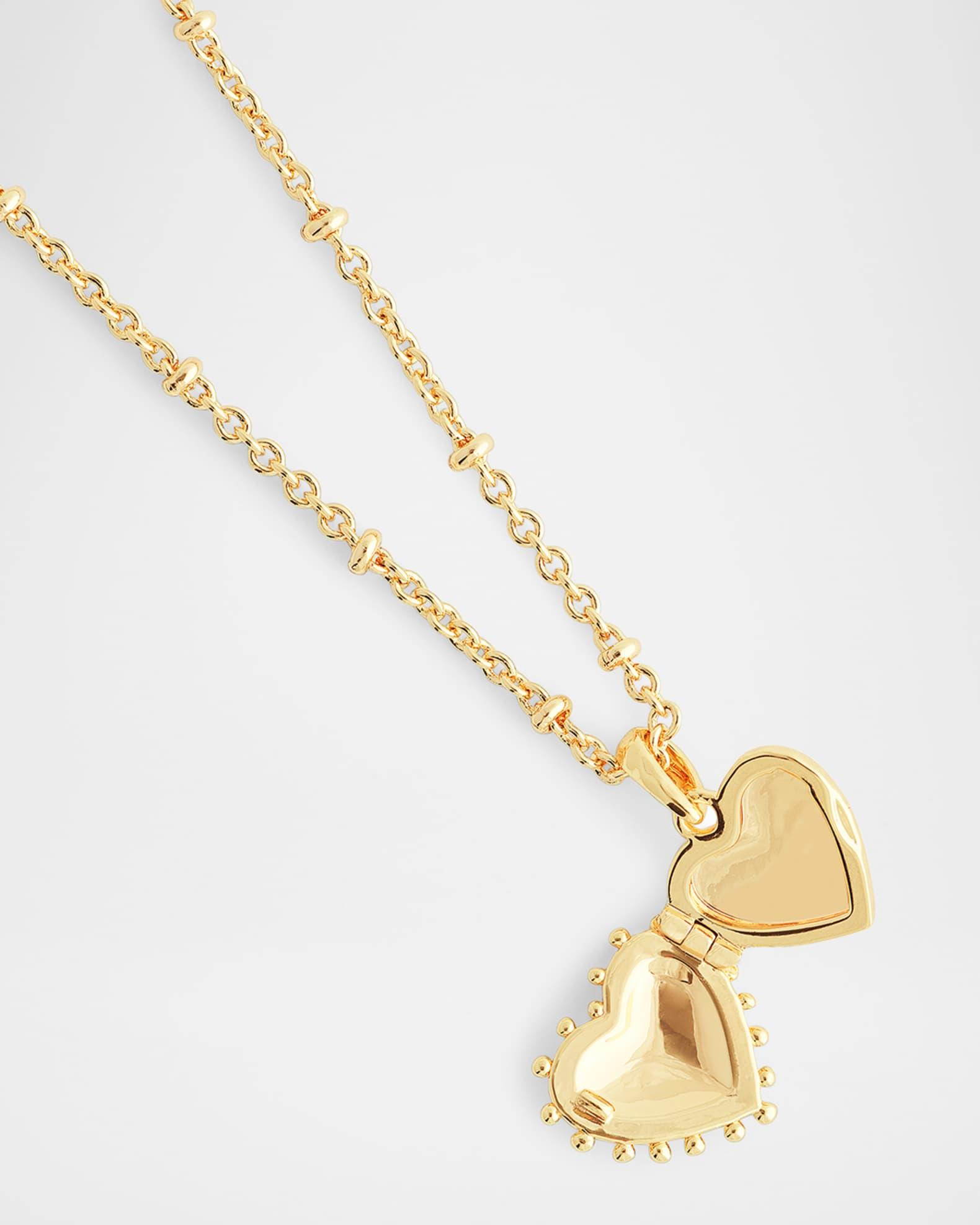 Heart Small Locket Necklace Product Image
