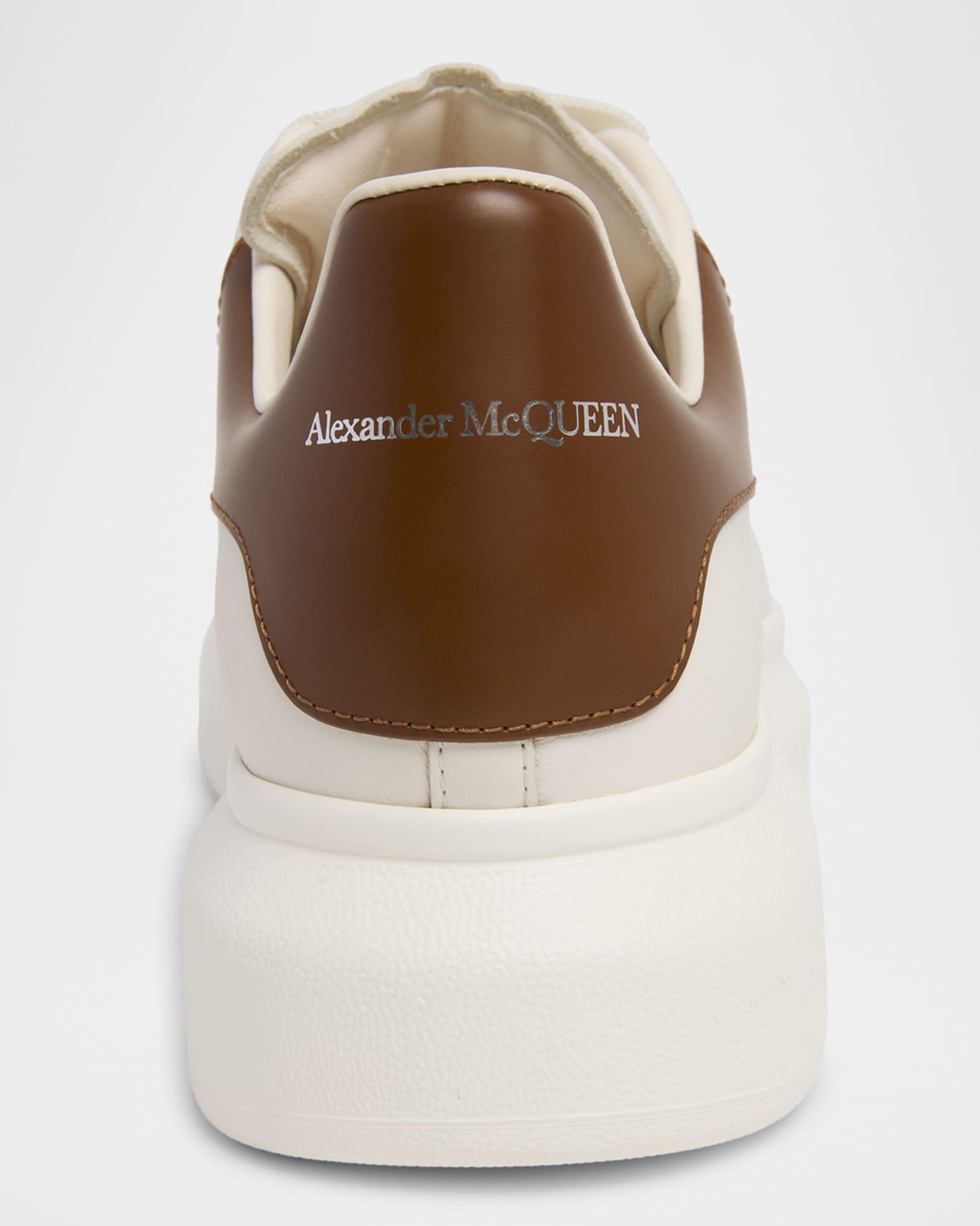 Men's Oversized Leather Low-Top Sneakers Product Image