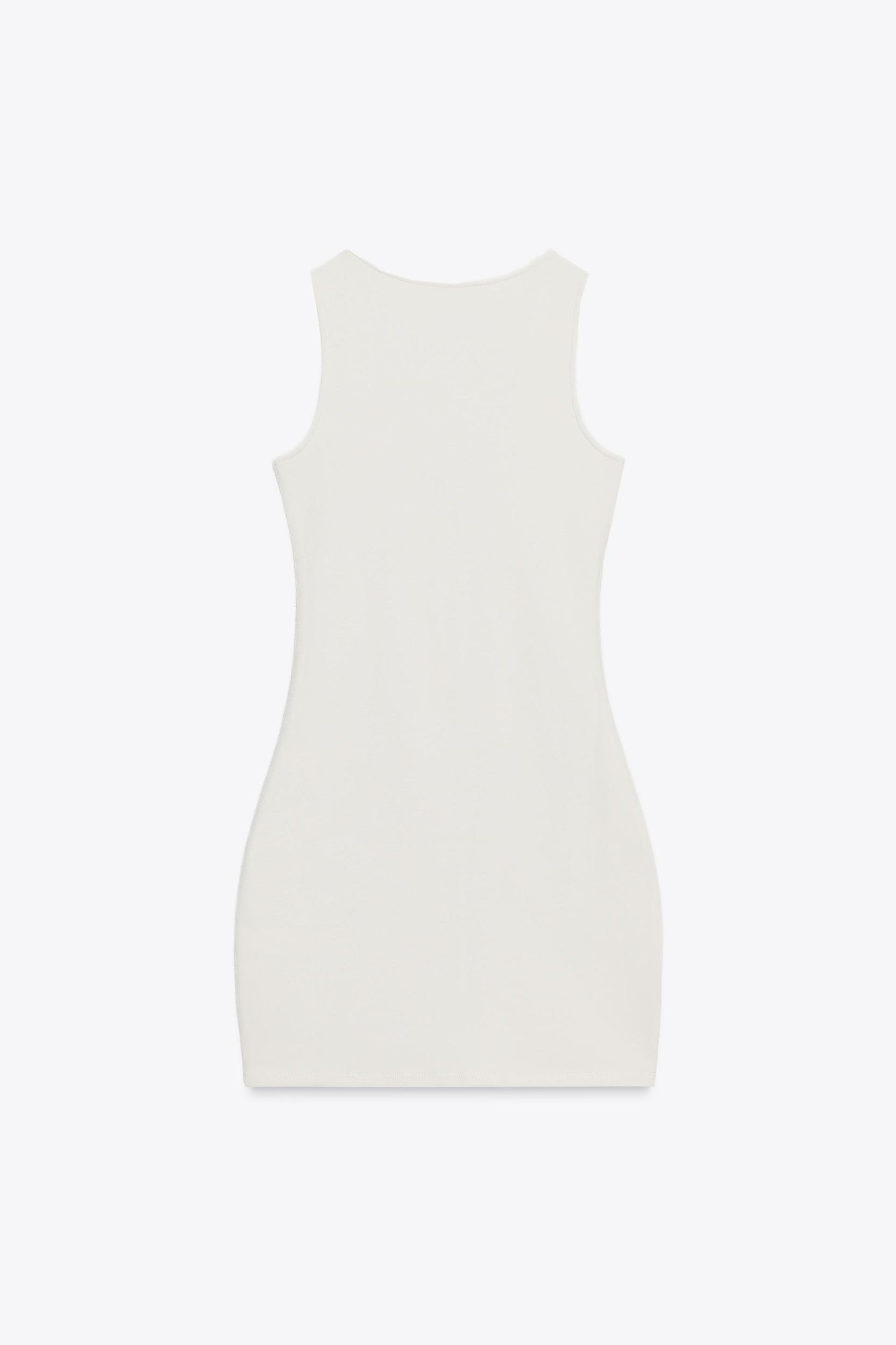 INTERLOCK BUTTON DRESS Product Image