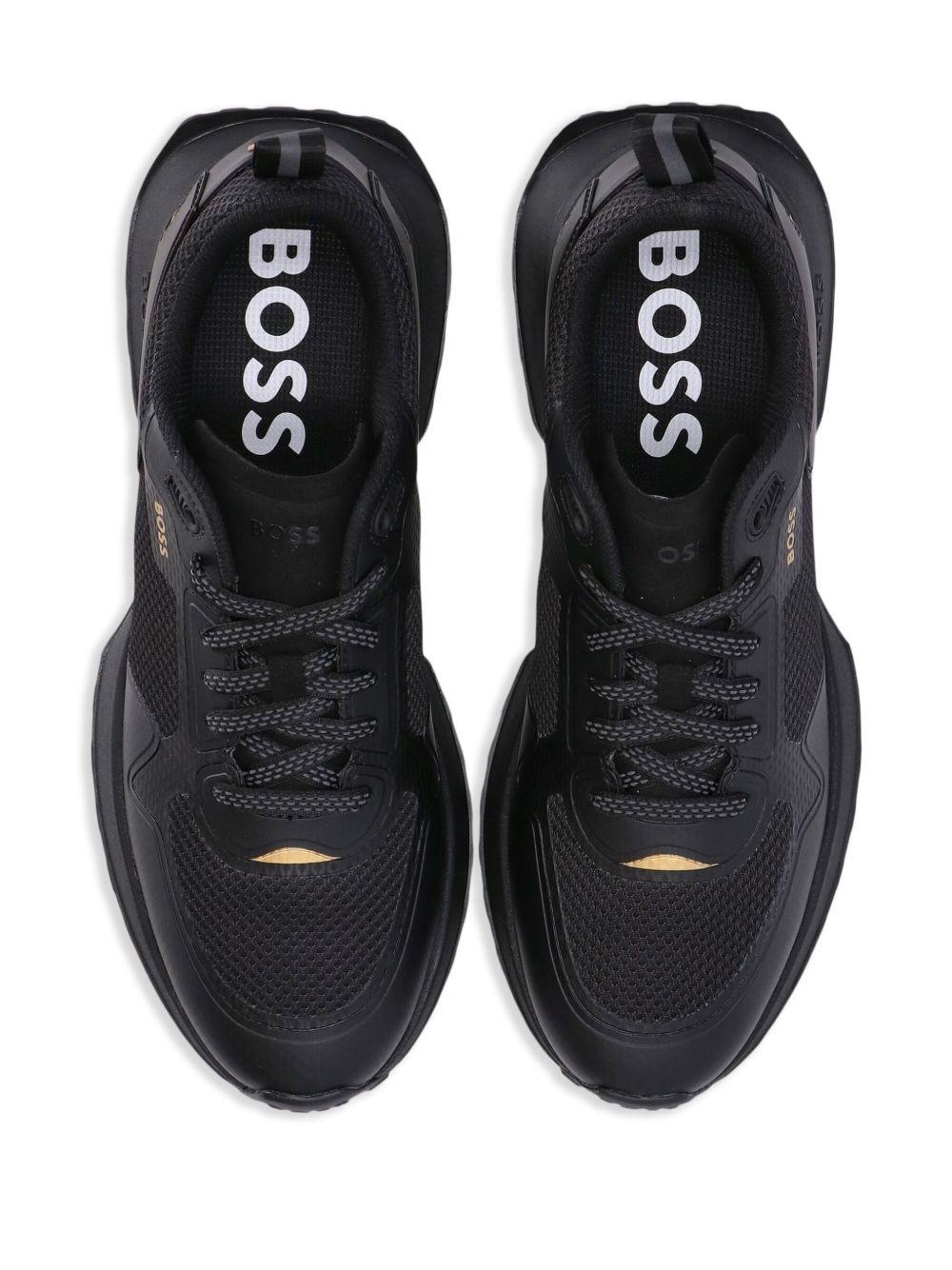 mesh-embellished low-top sneakers Product Image