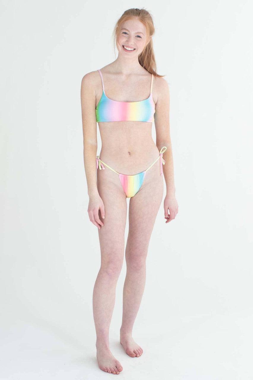 Soft Rainbow Bikini Bottom Product Image