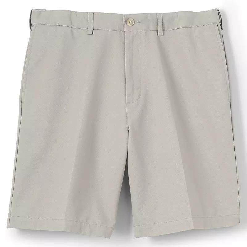 Big & Tall Lands' End Comfort Waist 9-inch No-Iron Chino Shorts, Men's,  Product Image