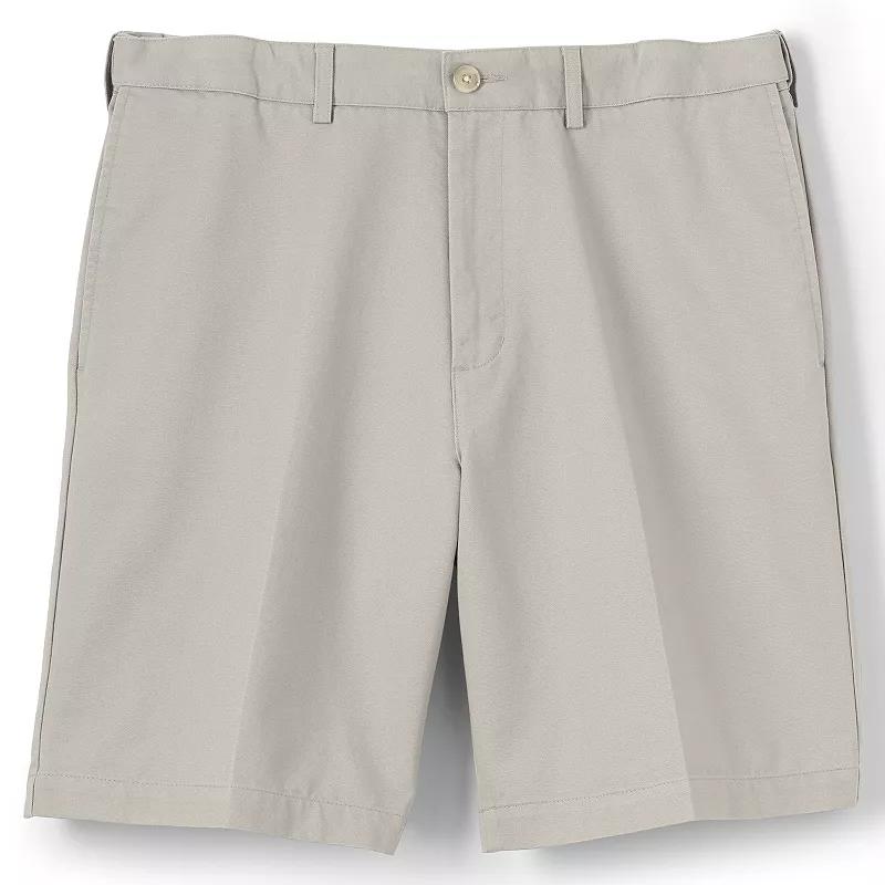 Big & Tall Lands' End Comfort Waist 9-inch No-Iron Chino Shorts, Men's,  Product Image