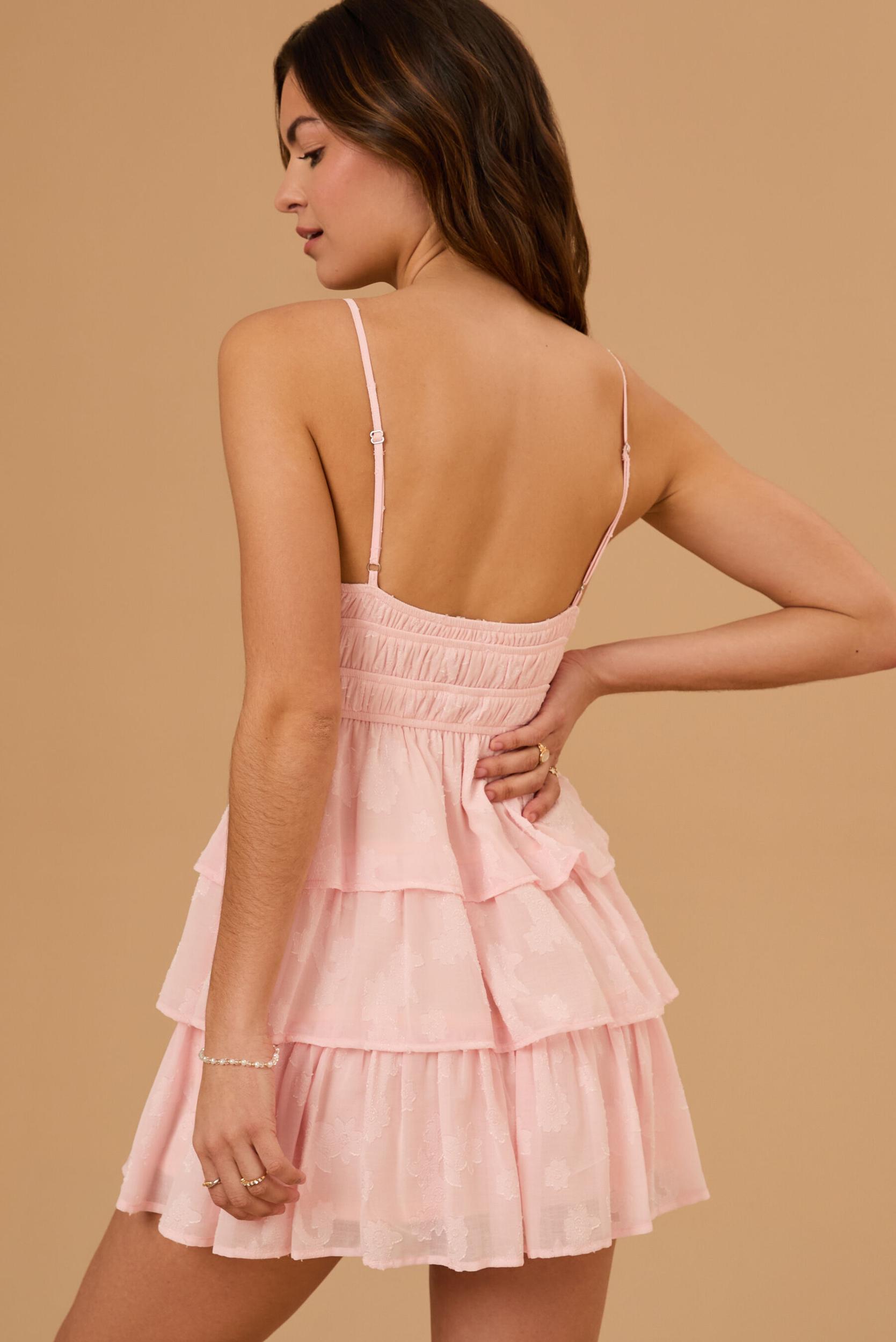 Ellie Tiered Mini Dress Product Image