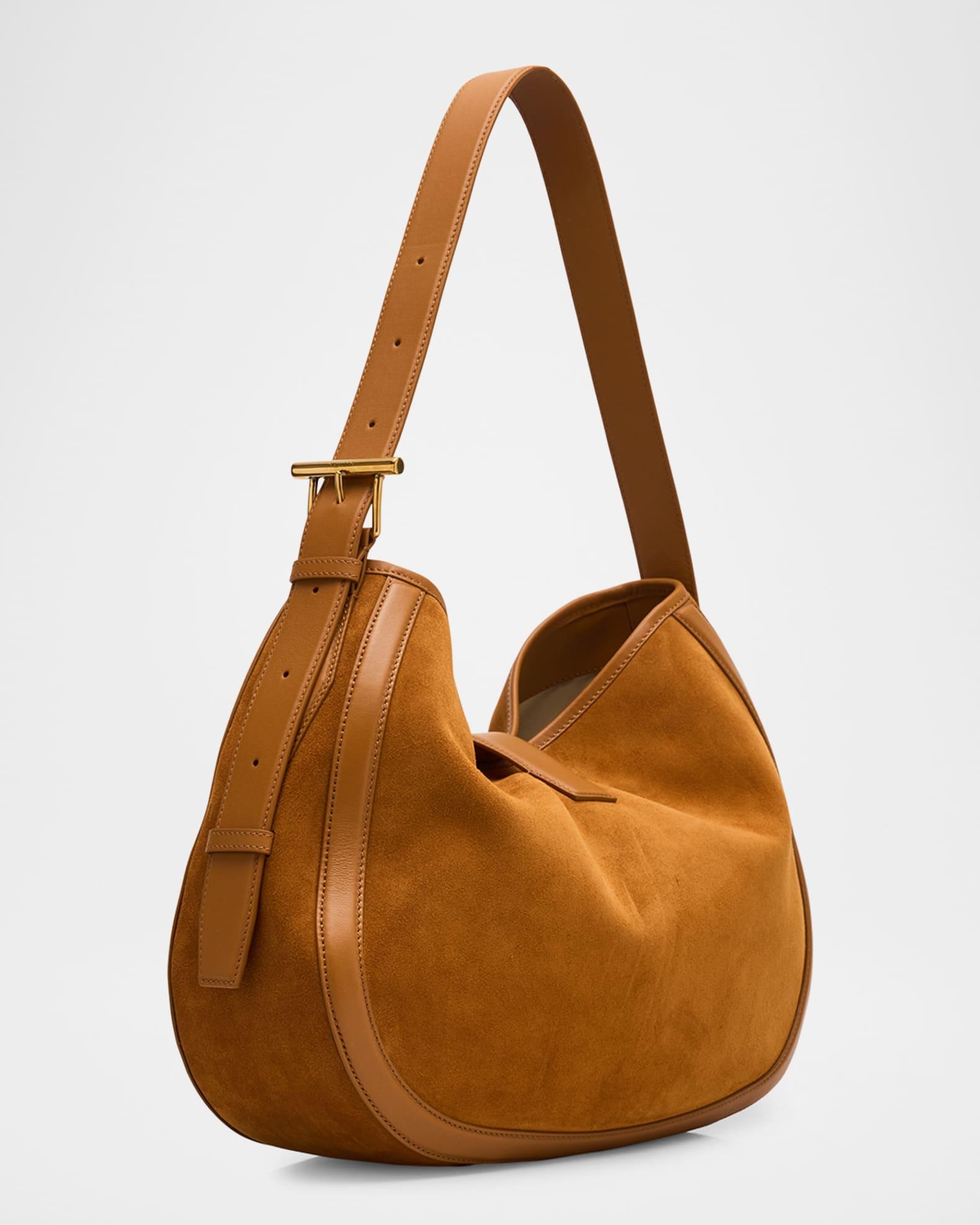 T-Bar Suede Shoulder Bag Product Image