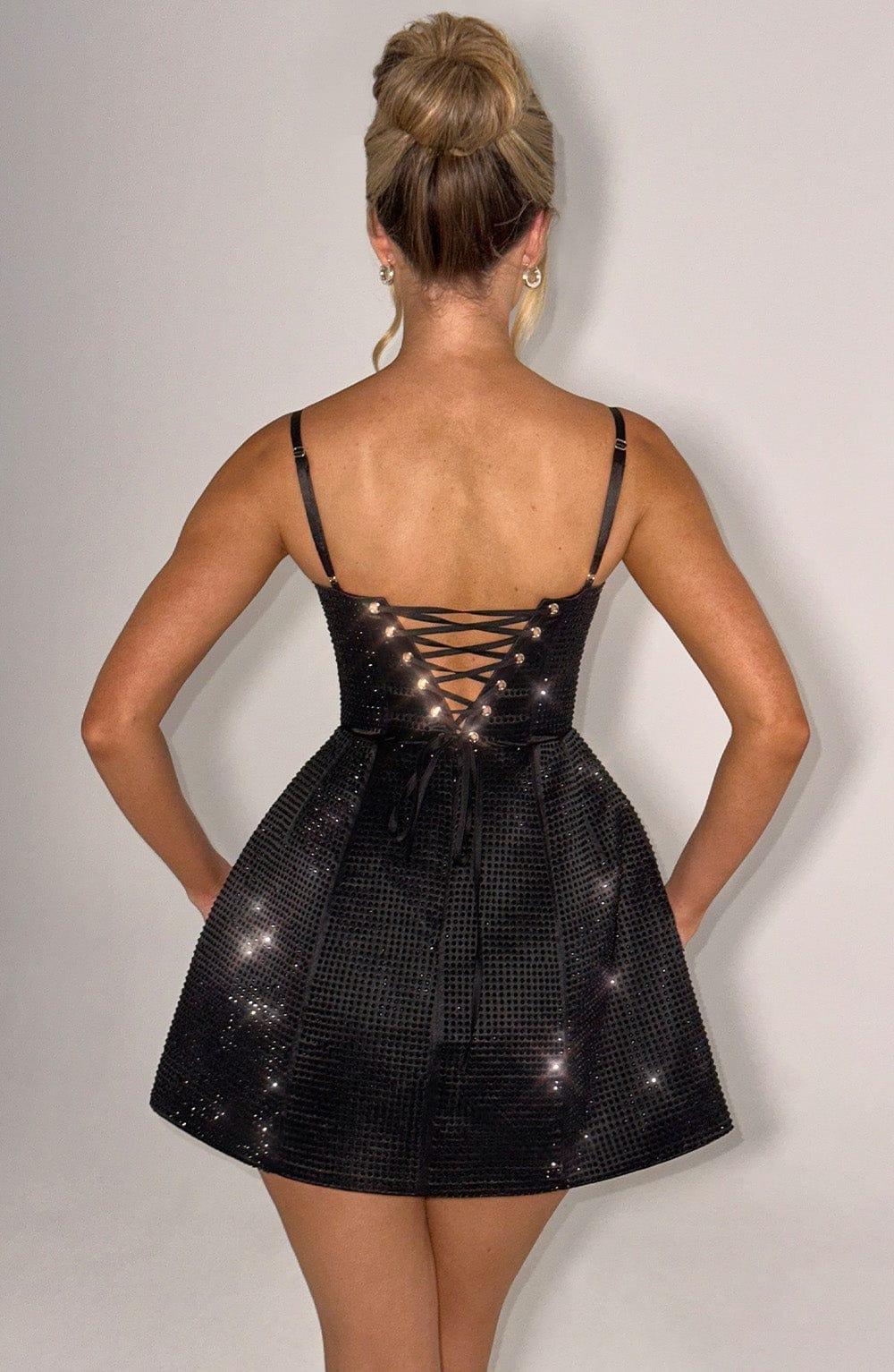 Emma Mini Dress - Black Product Image