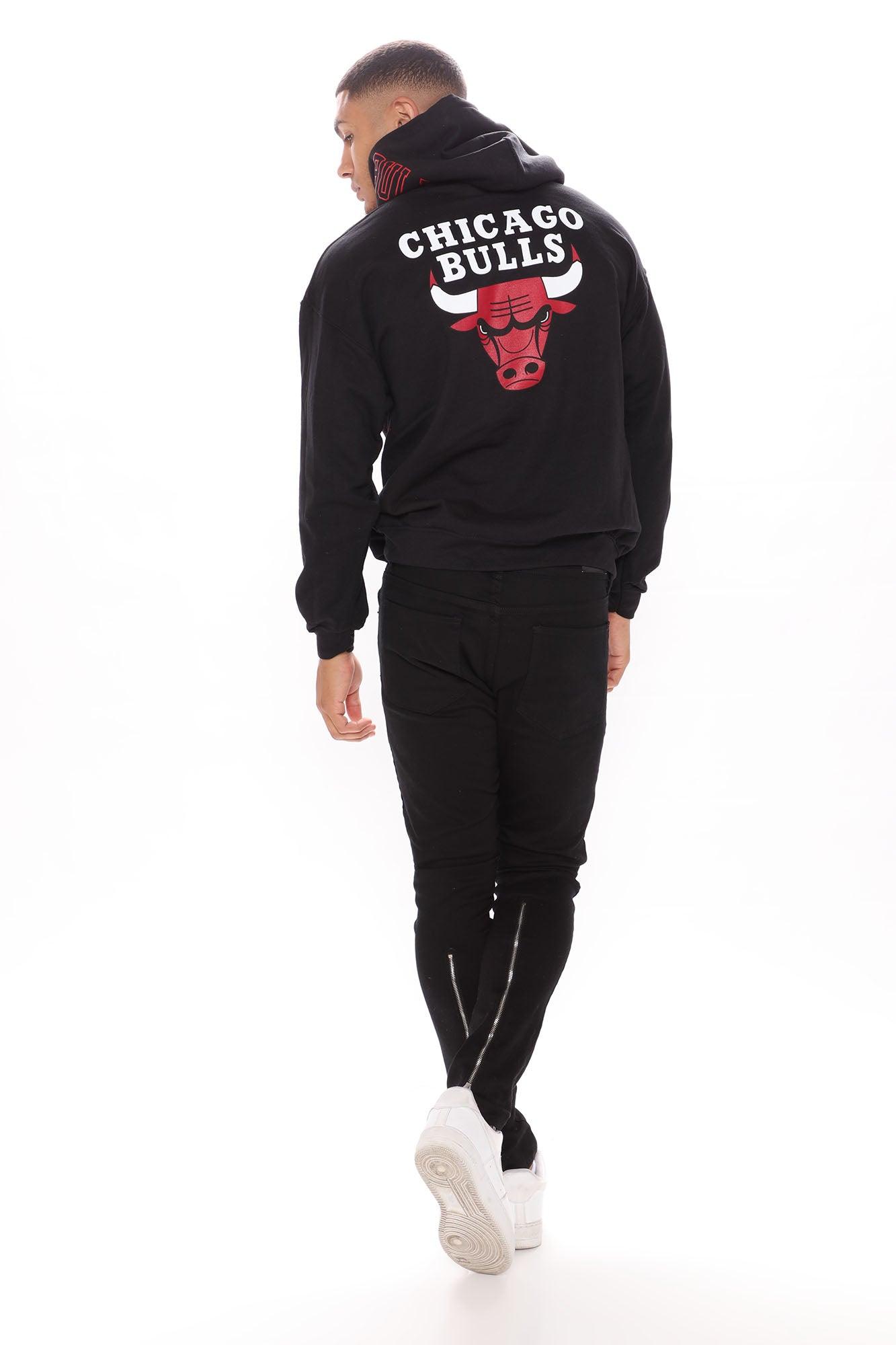 Chill Out Chicago Bulls Hoodie - Black Product Image
