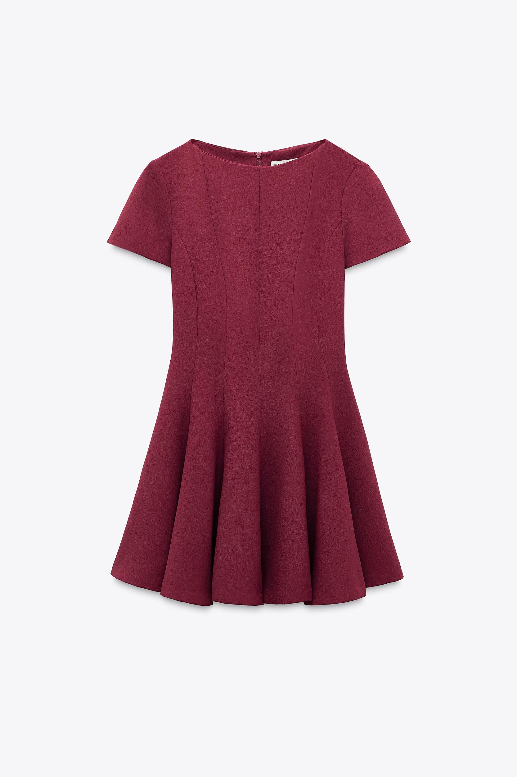 GODET MINI DRESS ZW COLLECTION Product Image