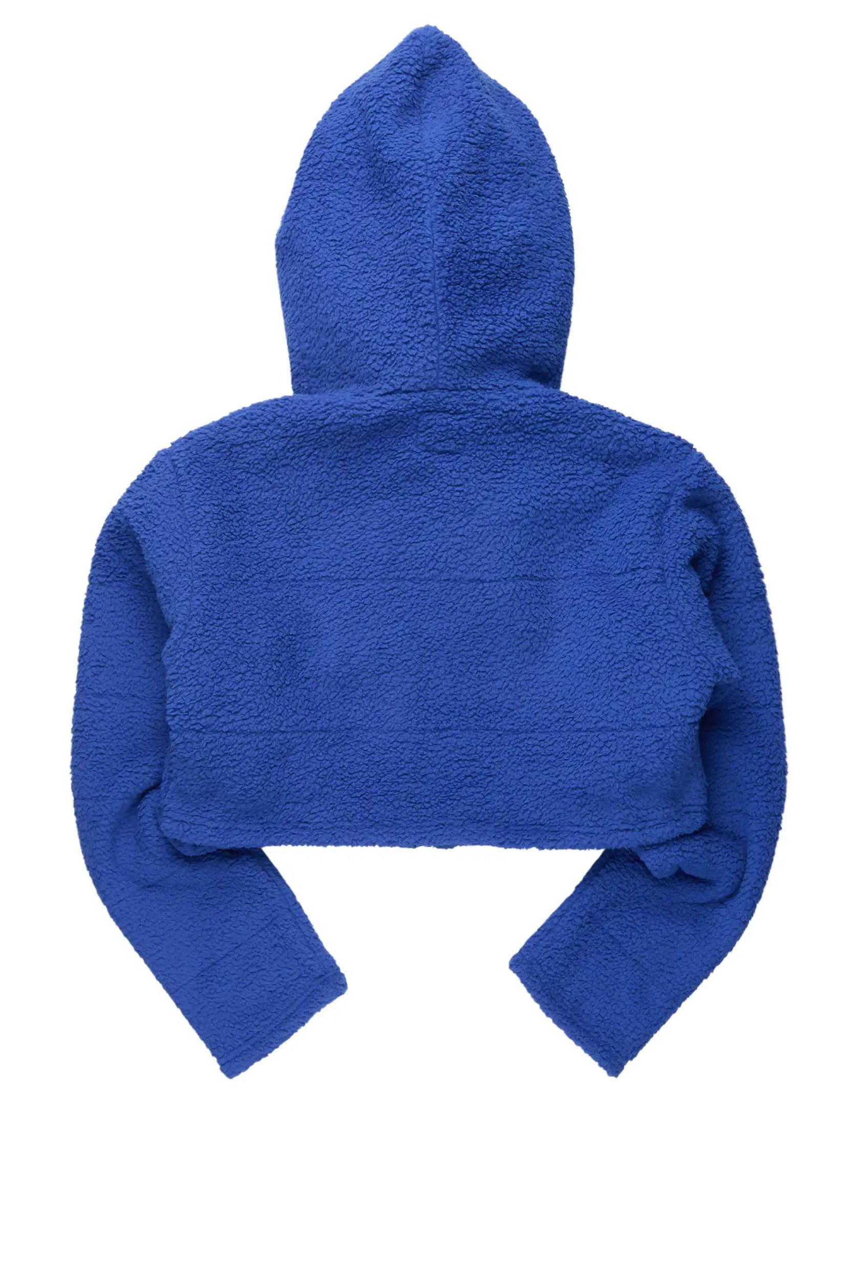 Kimani Royal Blue Sherpa Jacket Female Product Image
