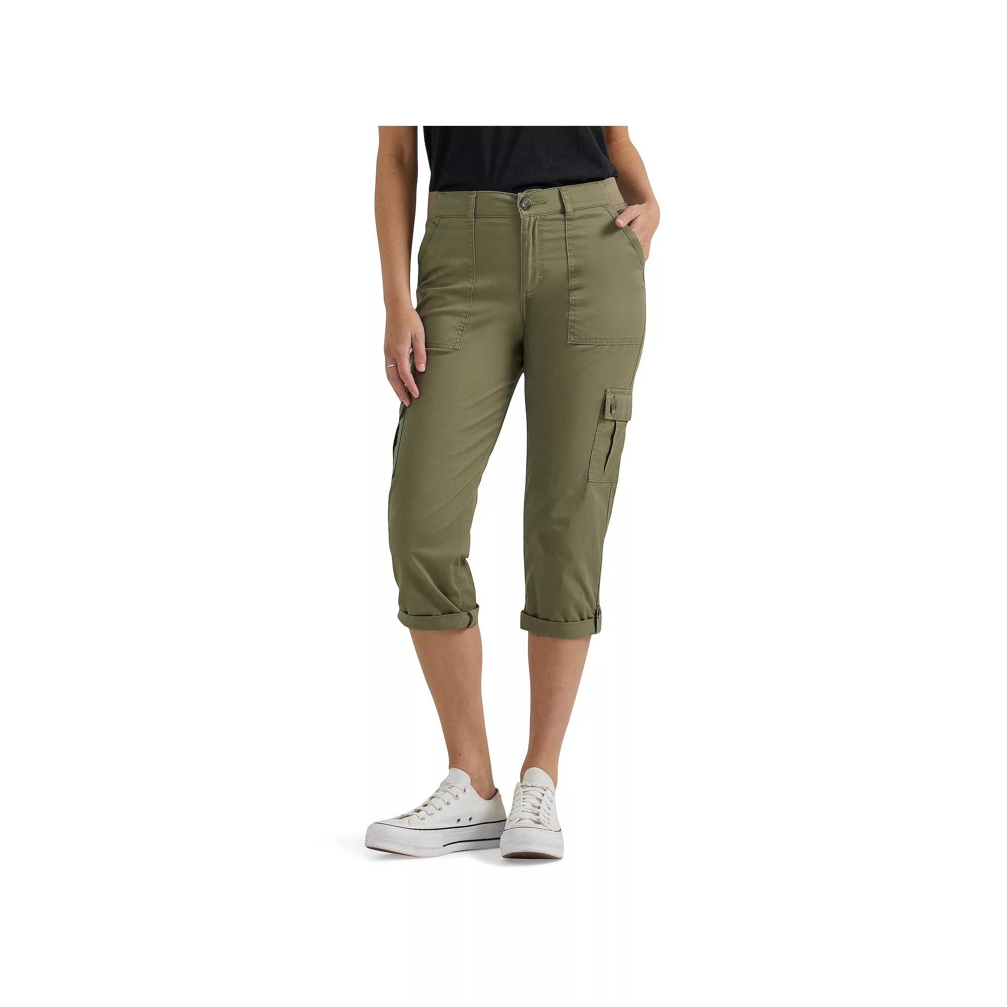 Women's Lee® Flex-To-Go Cargo Capri Pants,  Product Image