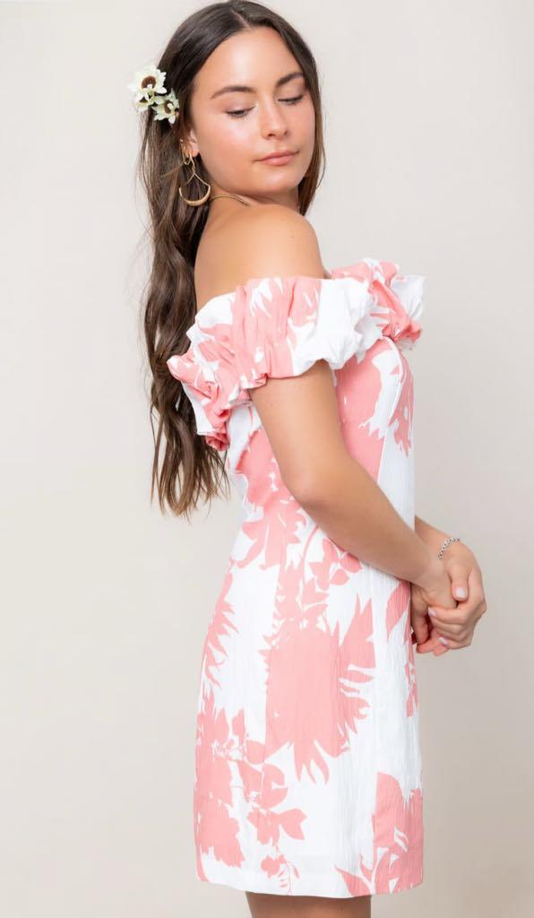 Lucy Paris Kynzie Ruffle Dress Product Image