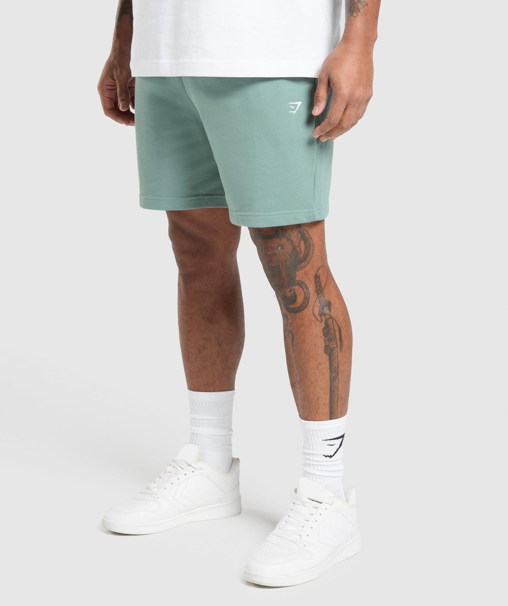 Gymshark Rest Day Essentials Shorts - Celeste Blue Male Product Image
