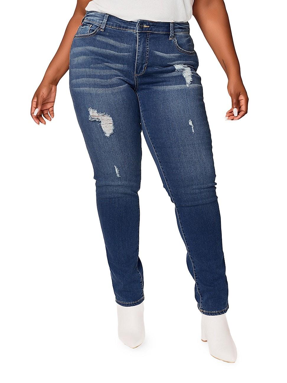 Womens Plus Margot High-Rise Boyfriend Jeans Product Image
