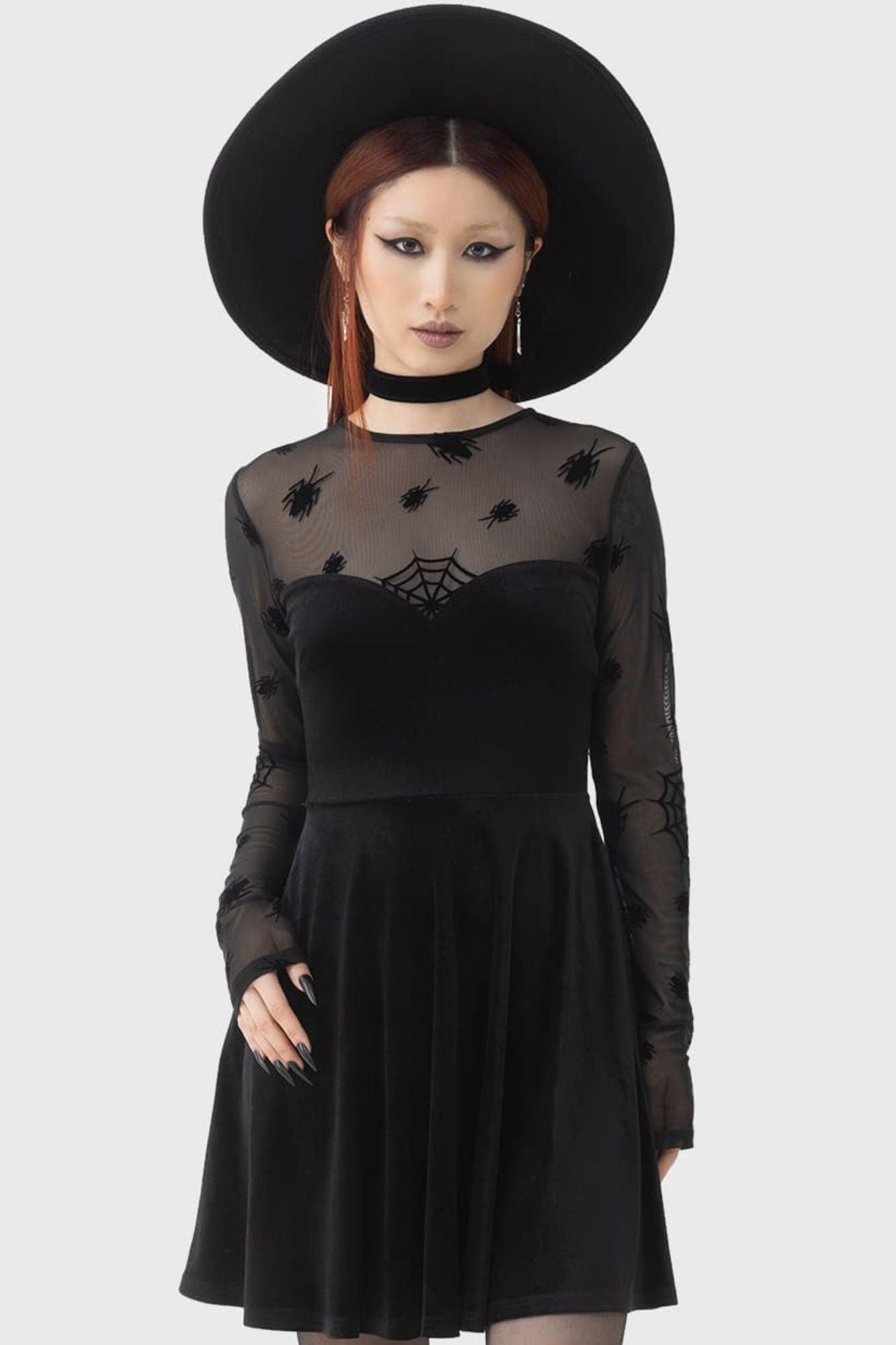 Here Lies Beetlejuice Mini Dress Female Product Image