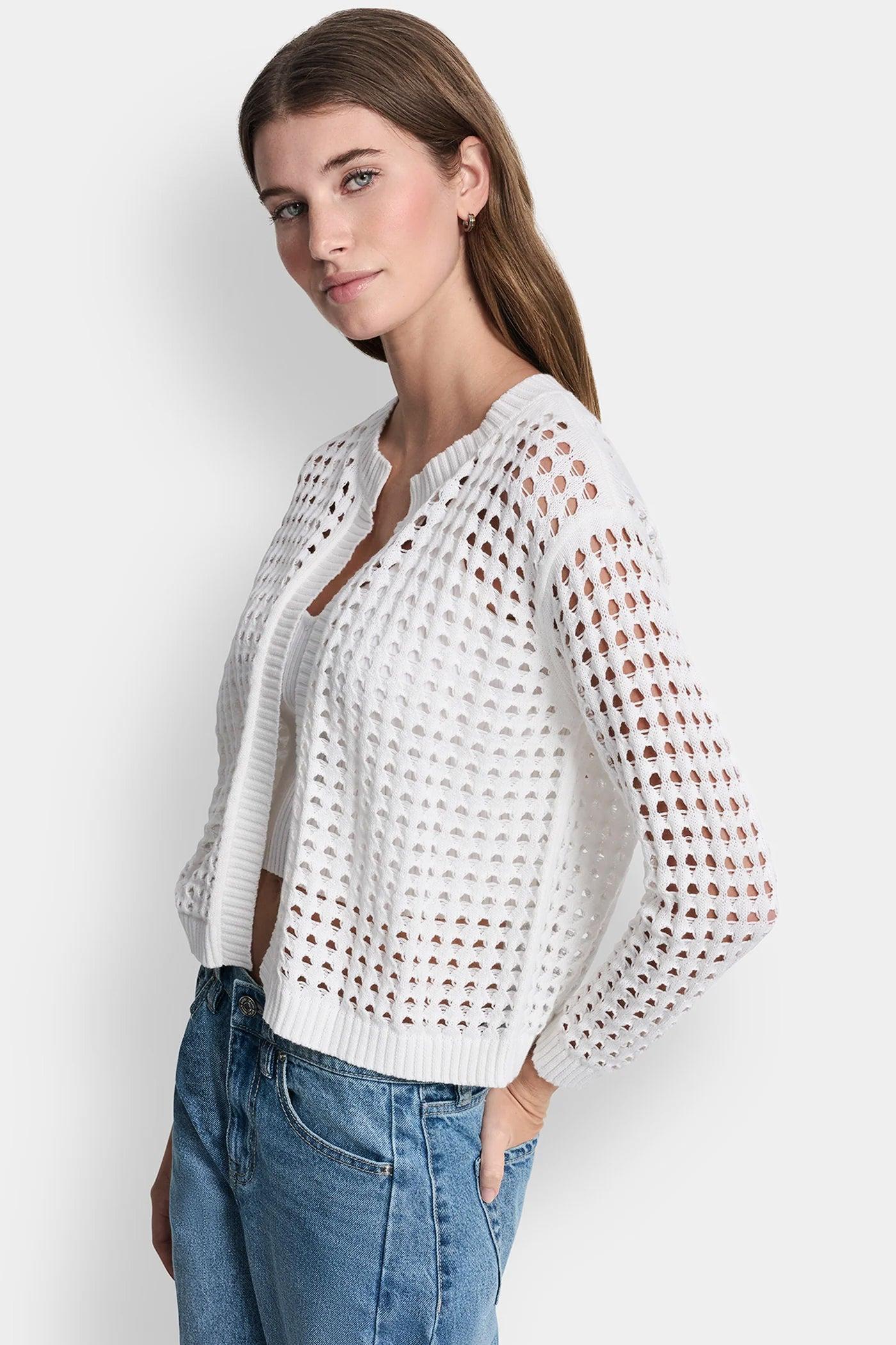 OPEN STITCH CARDIGAN Product Image