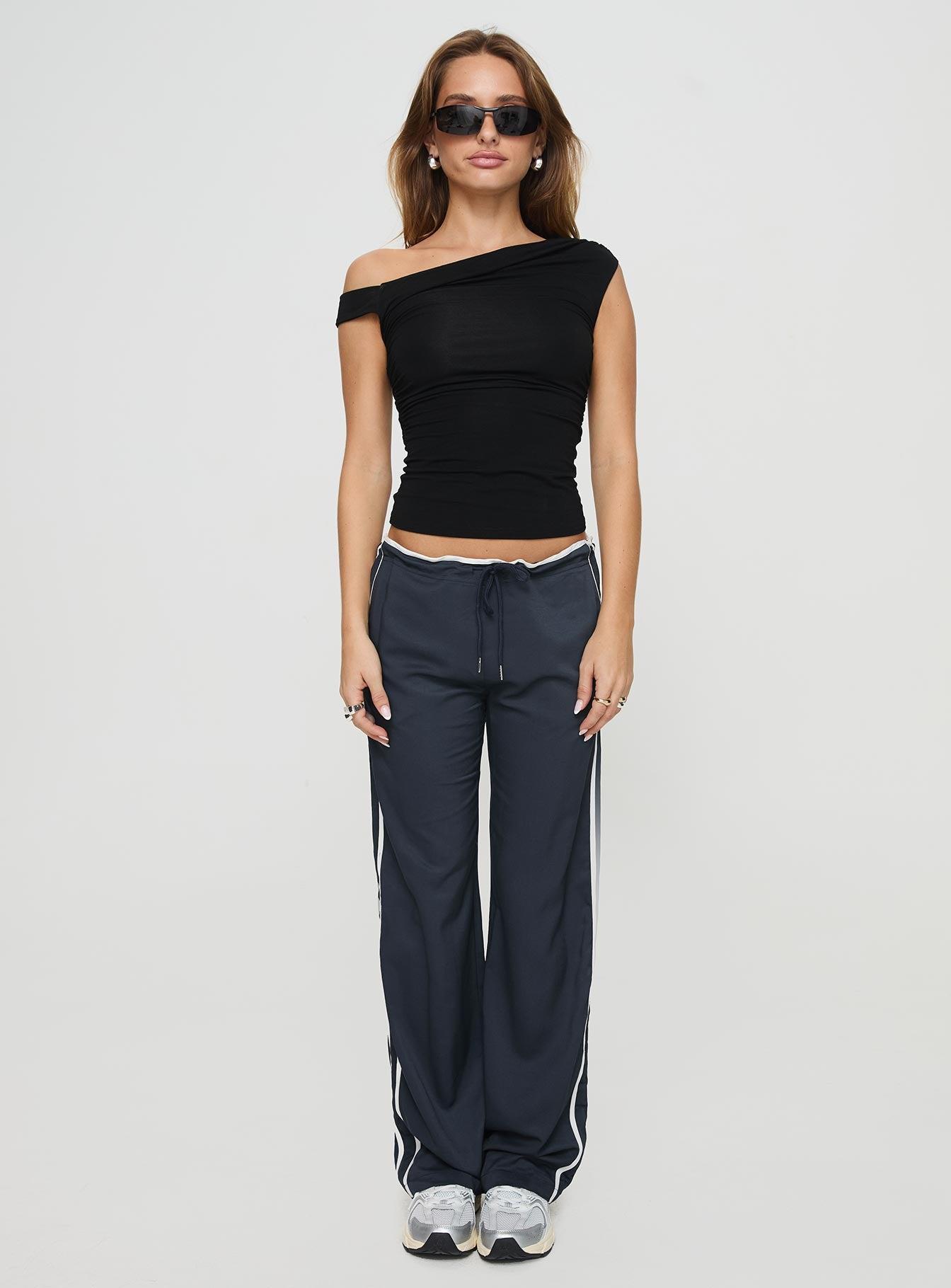 Maranie Pants Navy/ White Product Image