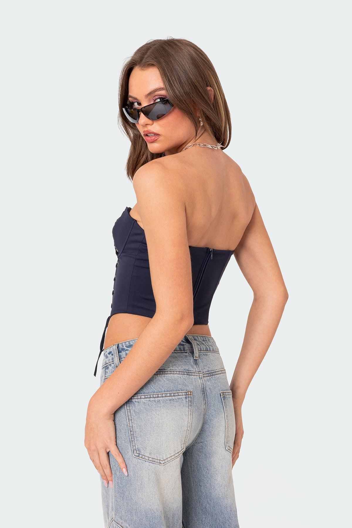 Mckenna Lace Up Corset Product Image