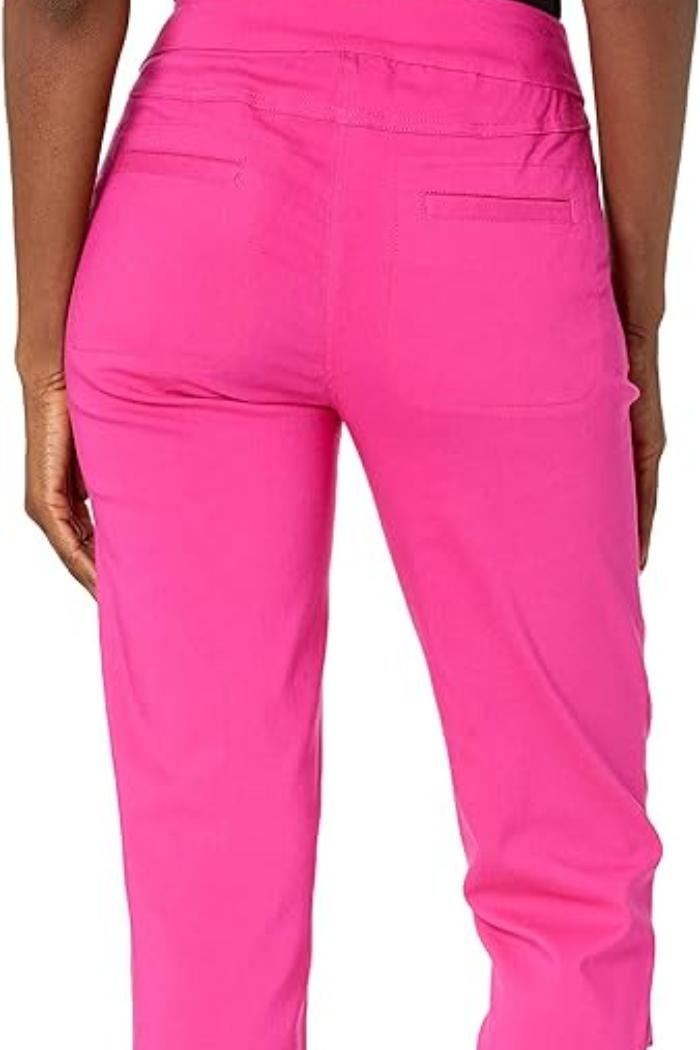 P/O Solid Crop with Read Front & Back Pockets and Ladder Straps at Hem Product Image