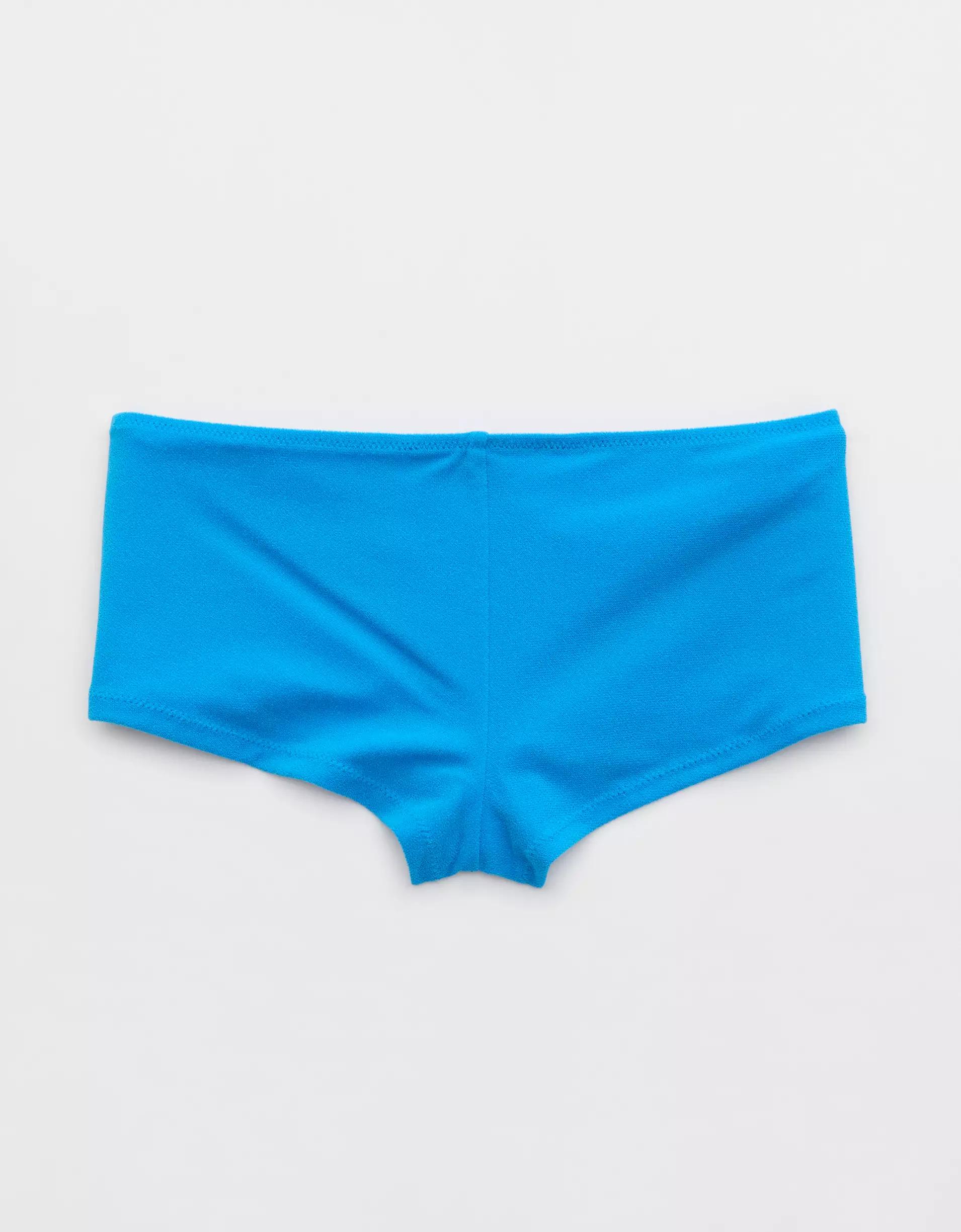 Aerie Terry Boyshort Cheeky Bikini Bottom Product Image