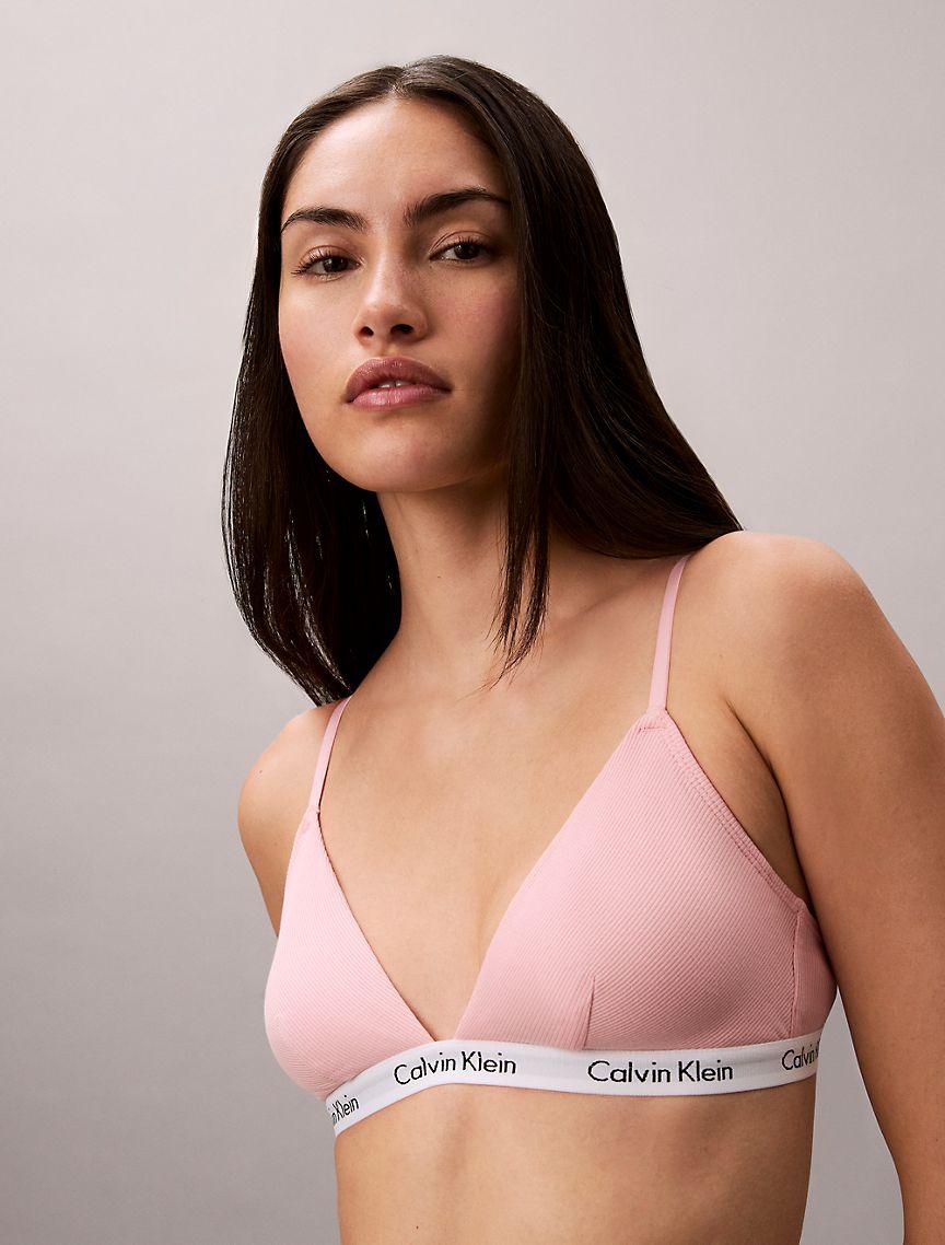 Carousel Rib Lightly Lined Triangle Bra Product Image