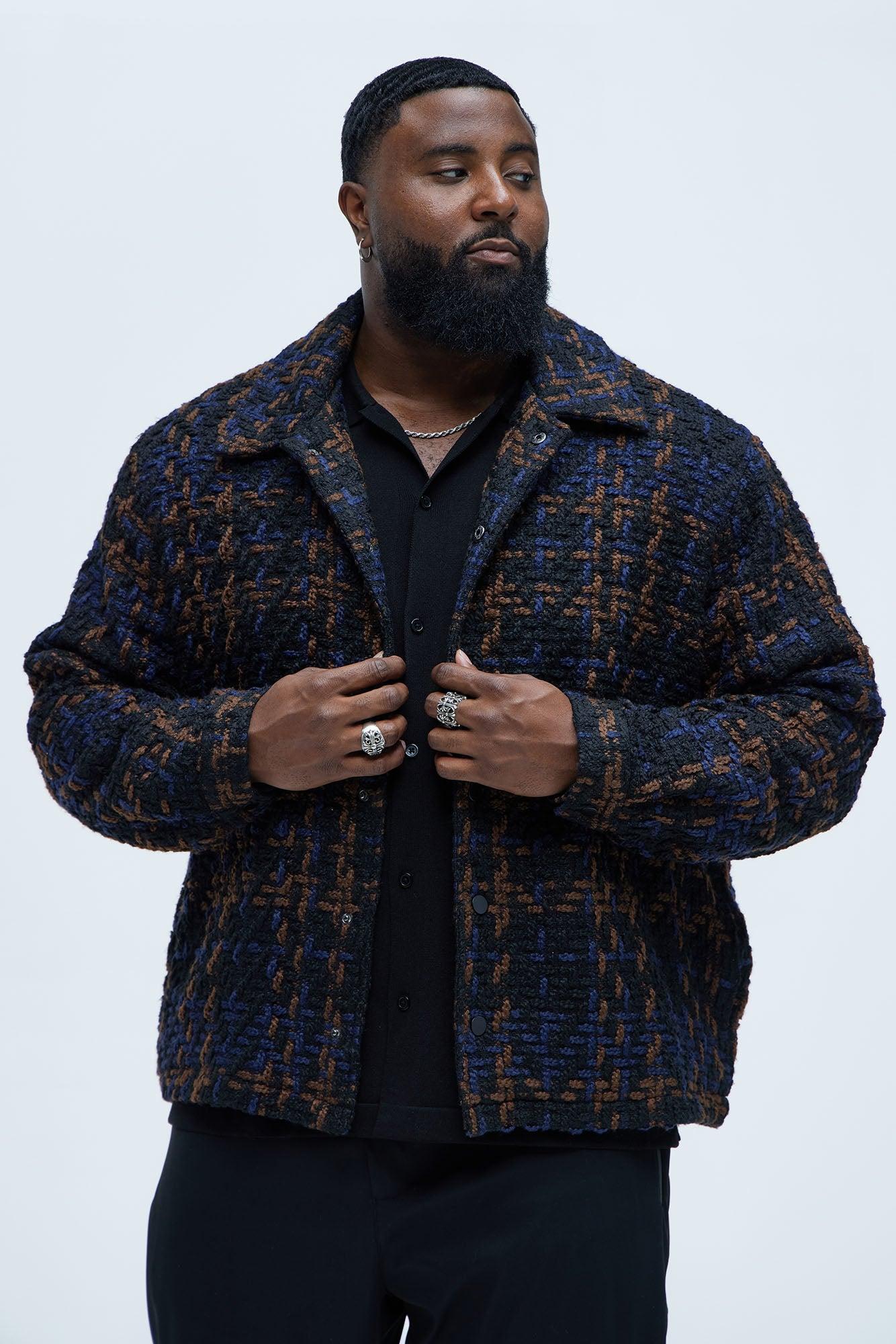 Kenitra Jacquard Plaid Jacket - Multi Color Product Image