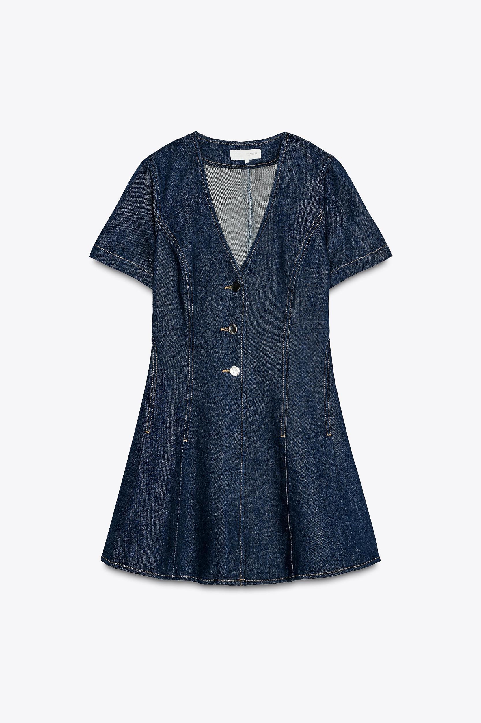 Z1975 DENIM MINI DRESS Product Image