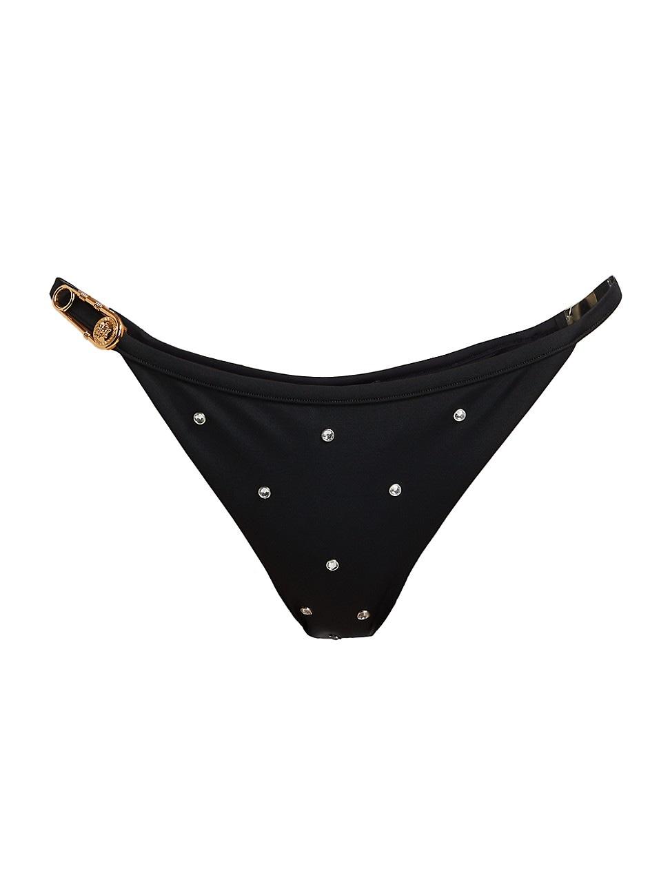 Womens Pin Diamante Bikini Bottom Product Image