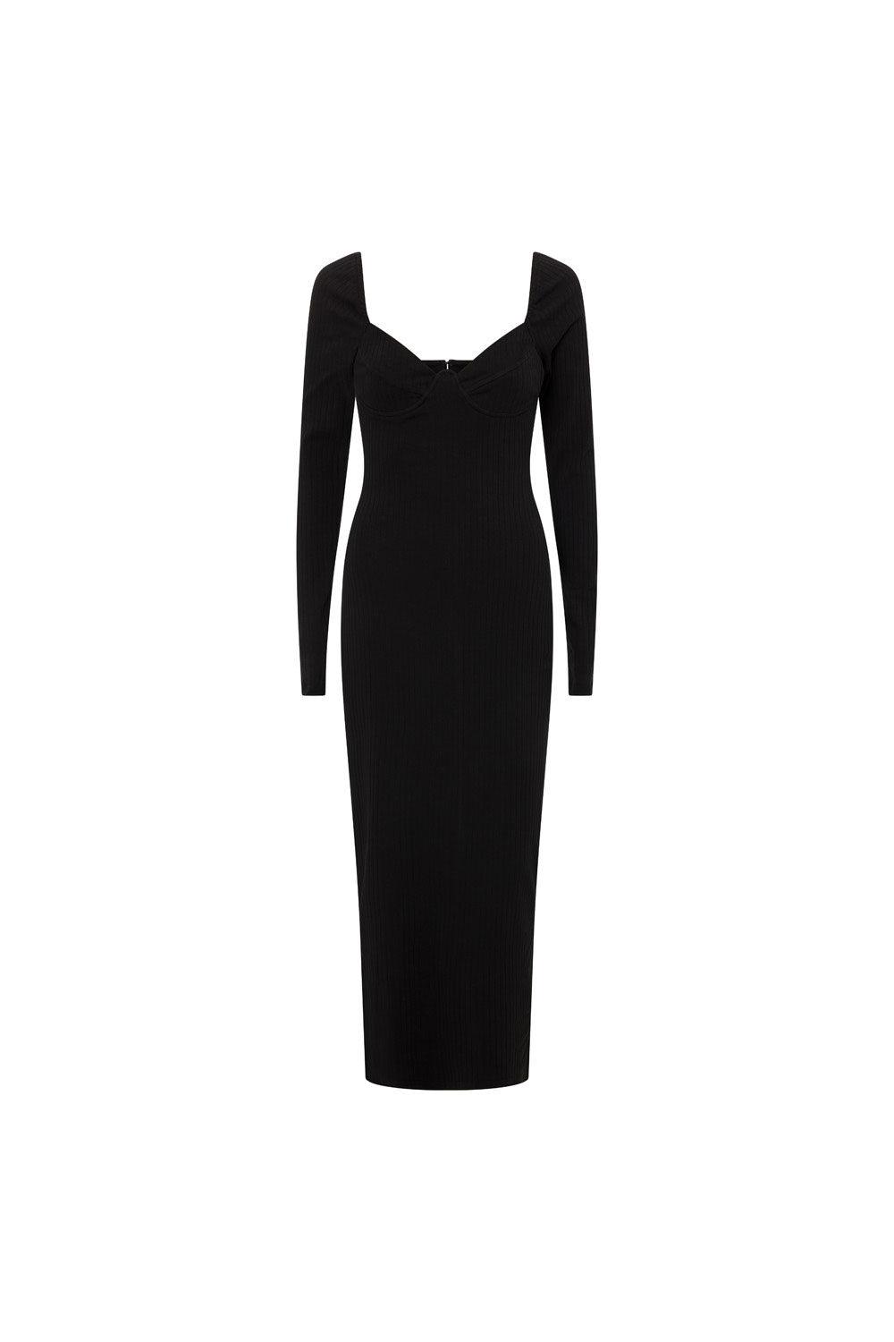 Geneva Dress - Black Product Image