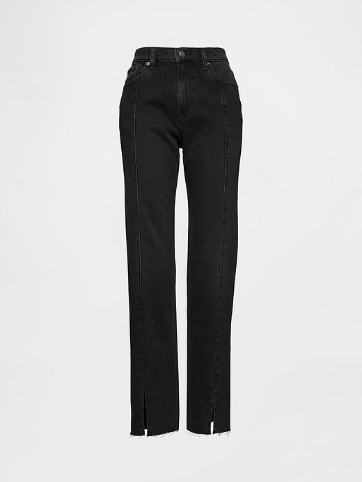 High Rise Studded '90s Straight Jeans Product Image