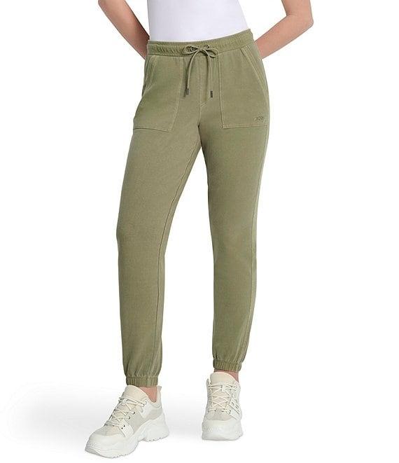 DKNY by Donna Karan Smocked Waistband Joggers Product Image