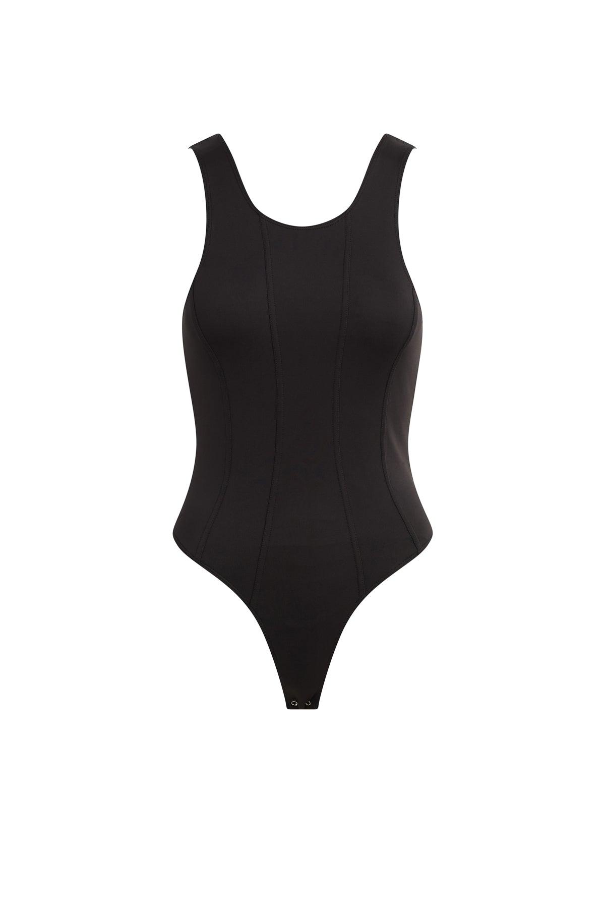 Scuba Scoop Neck Bodysuit Female Product Image