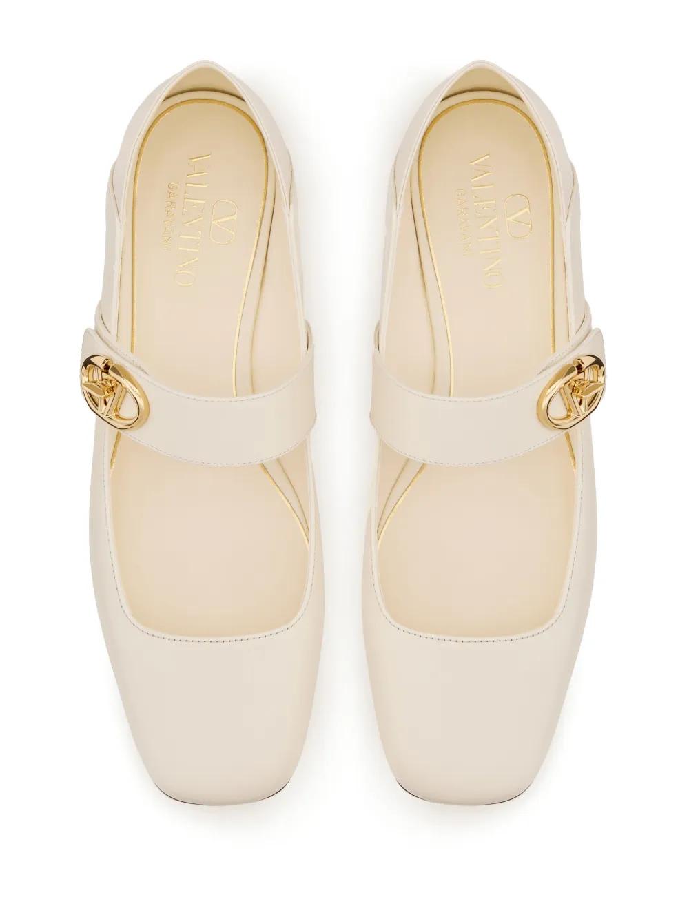 VLogo Locker Mary-Jane ballerina shoes Product Image