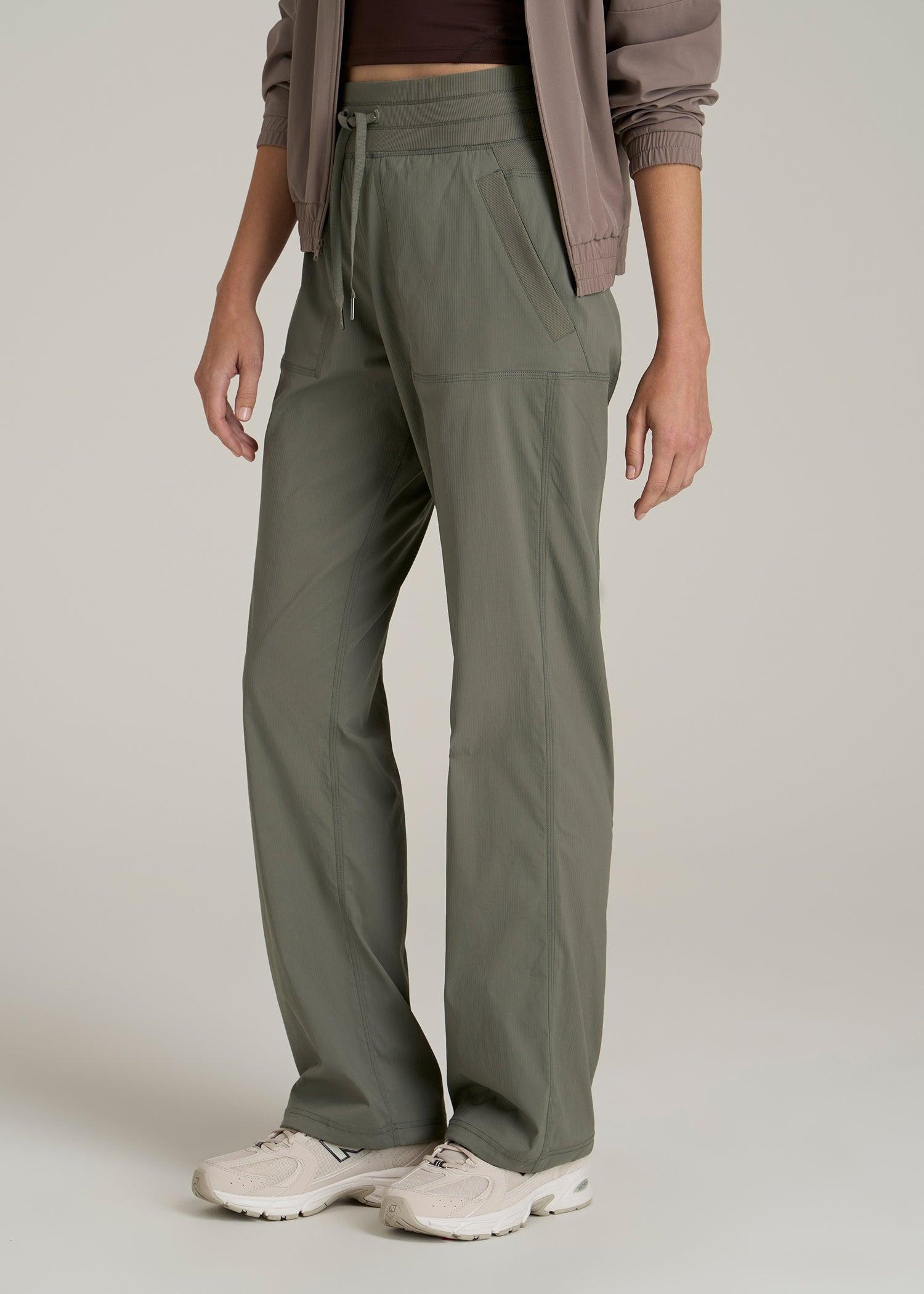 High-Rise After Practice Pant for Tall Women in Camper Green Female Product Image