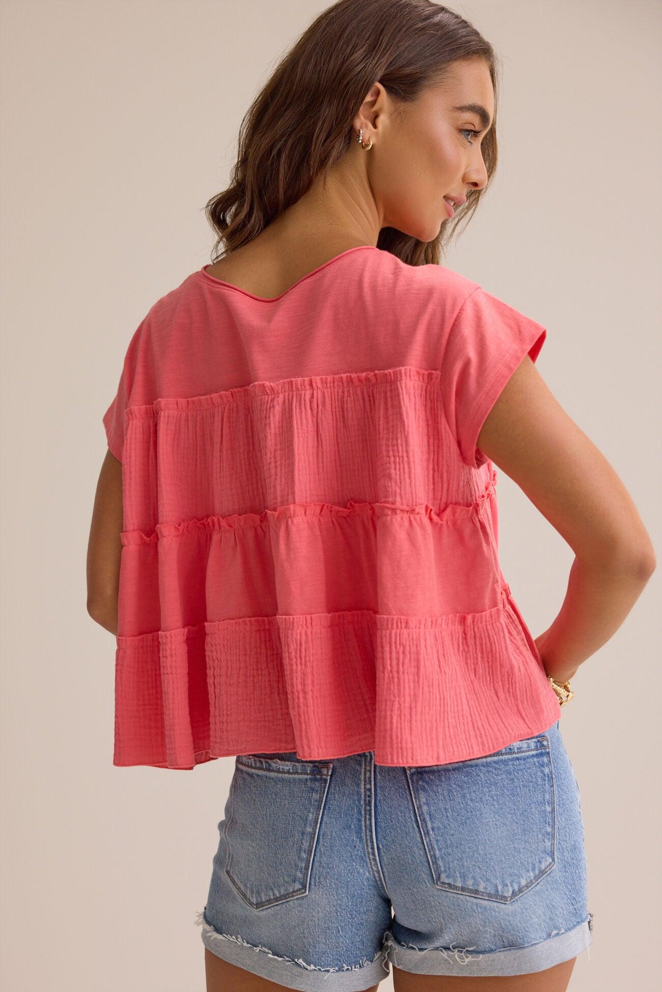 Nicole Ruffle Top Product Image
