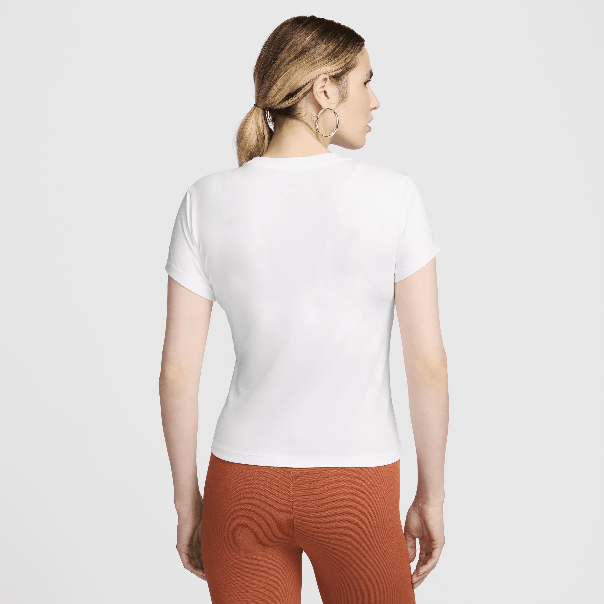 Womens Nike Sportswear Chill Knit T-Shirt | FV5508-100 Product Image