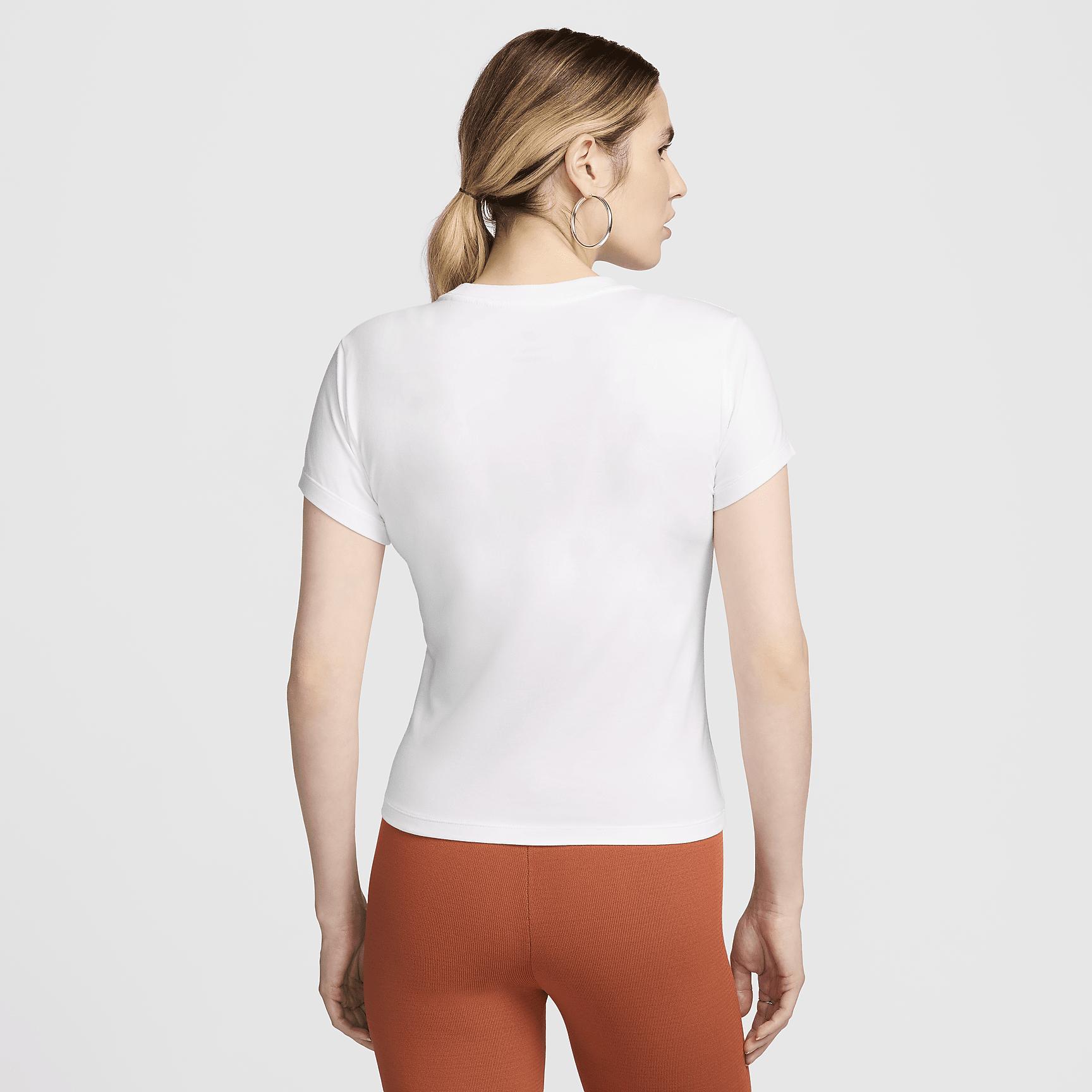 Womens Nike Sportswear Chill Knit T-Shirt | FV5508-100 Product Image