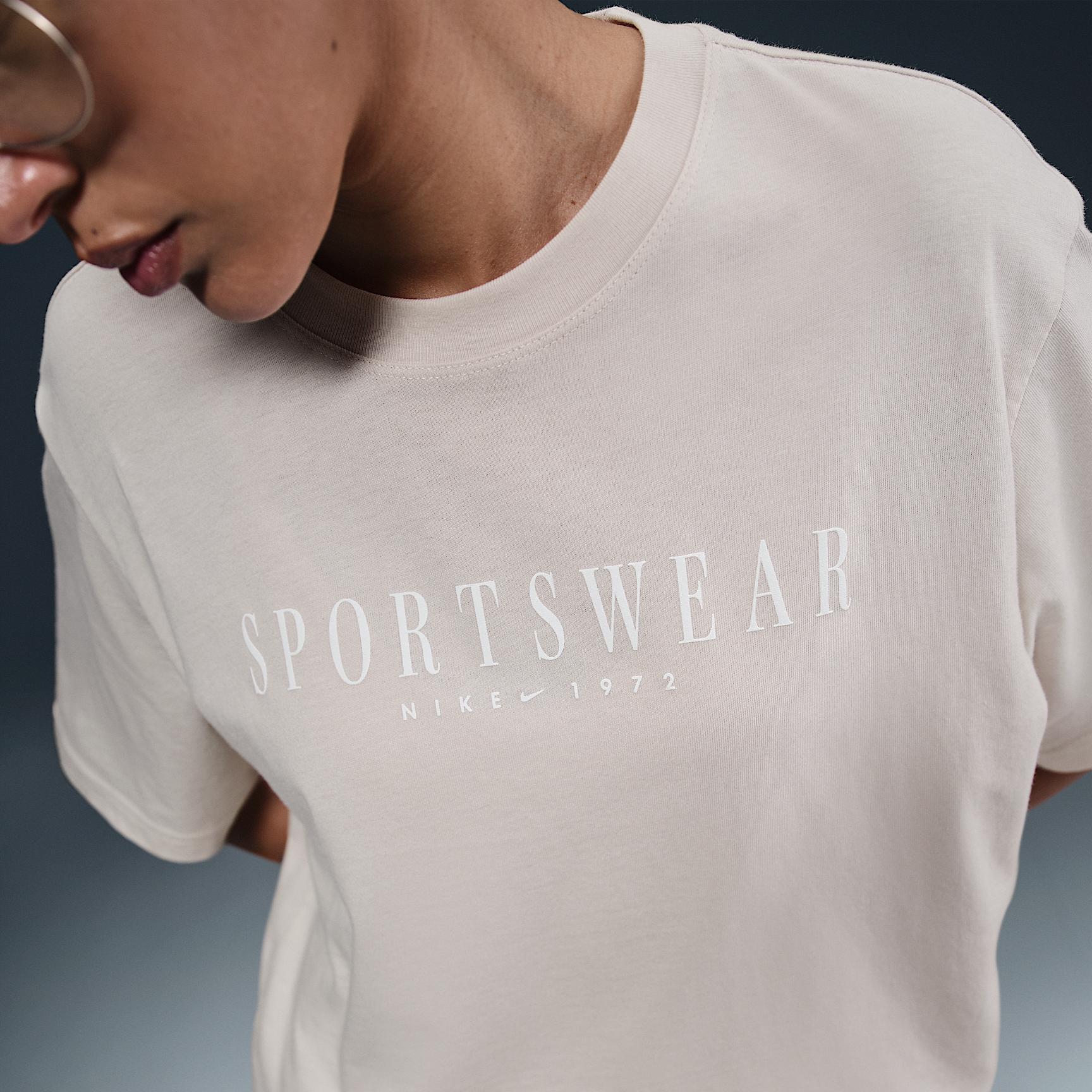 Womens Nike Sportswear Boxy T-Shirt | HV4653-104 Product Image