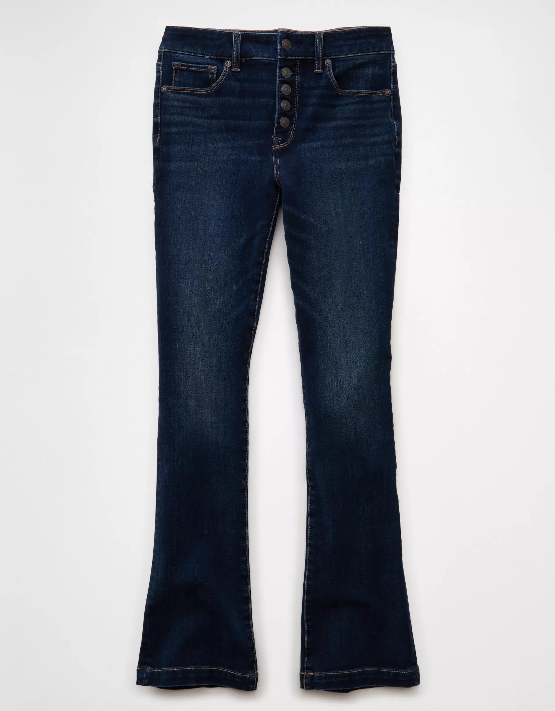 AE Next Level High-Waisted Skinny Kick Jean Product Image