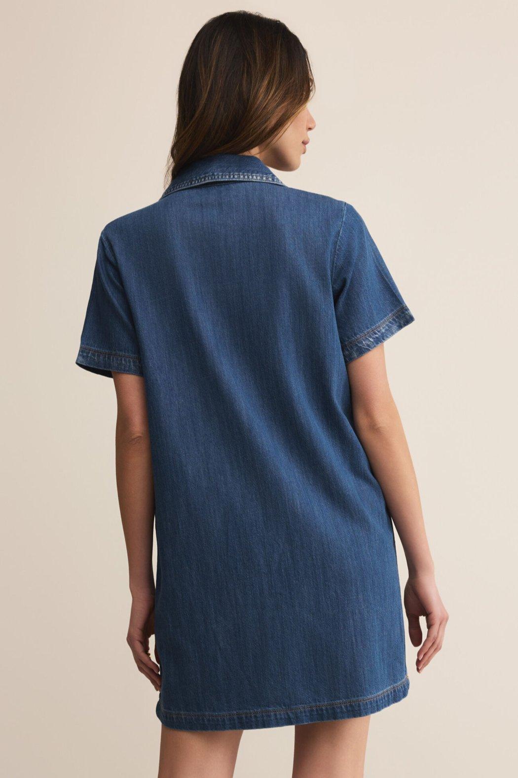 Authentic Denim Mini Dress Product Image
