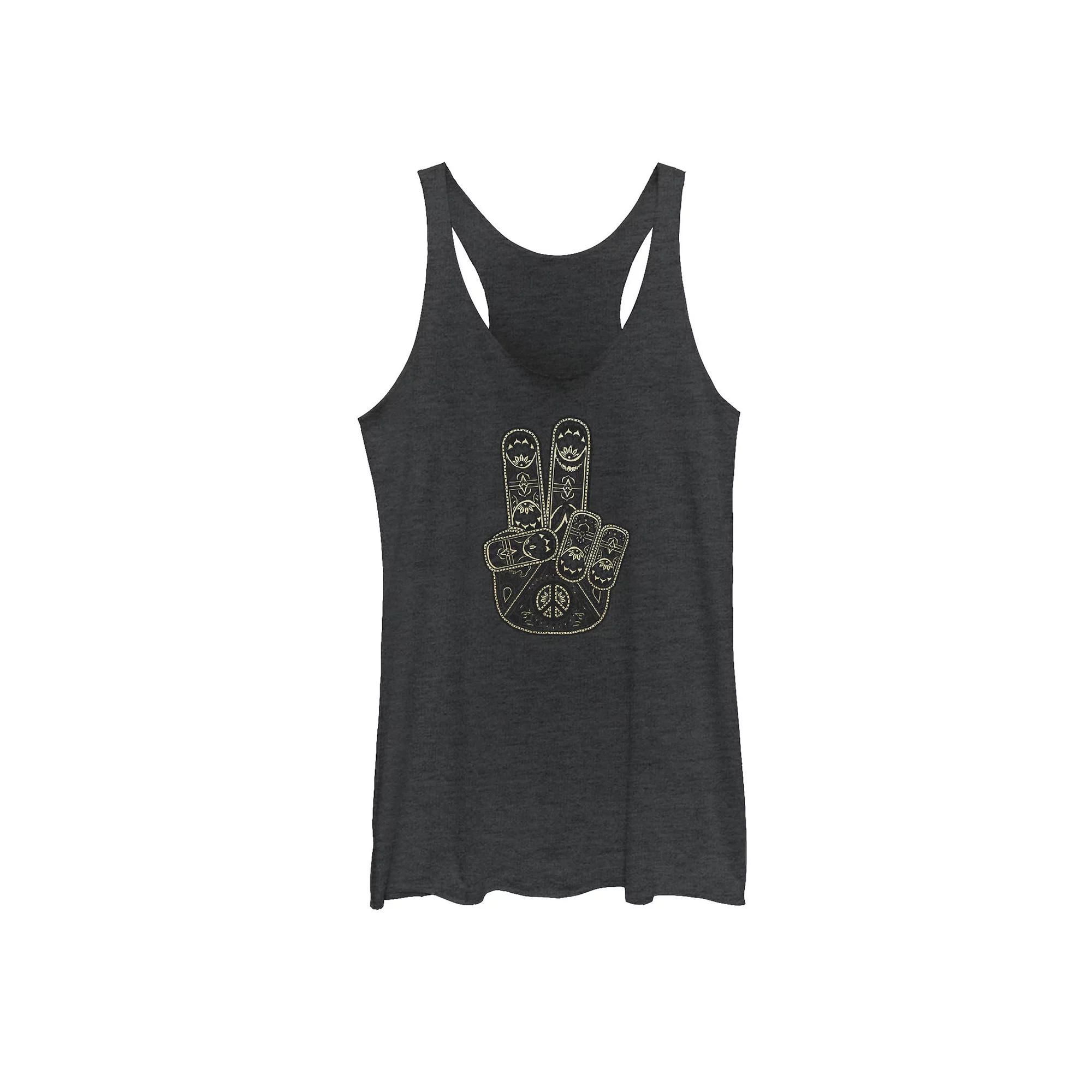 Juniors' Heart Pocket Graphic Tank Top, Girl's,  Product Image