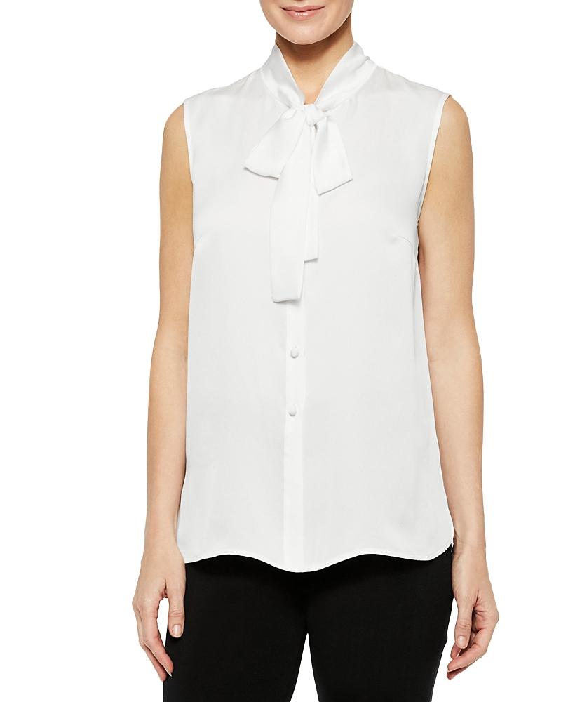 Misook Tie Neck Sleeveless Top Product Image