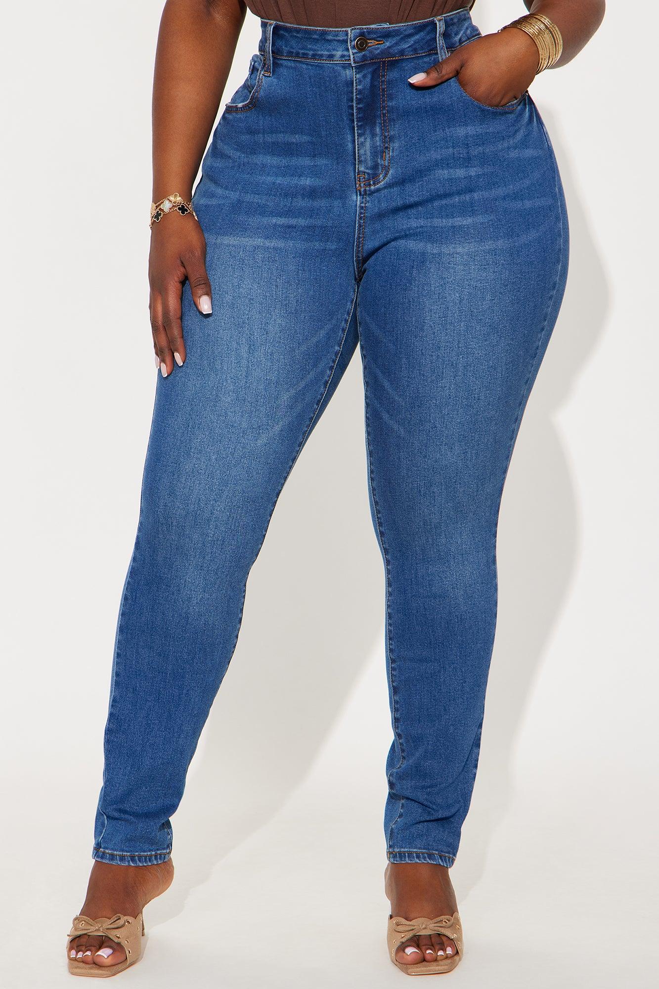 Tall Top Of The Line Stretch Skinny Jeans - Medium Wash Female Product Image