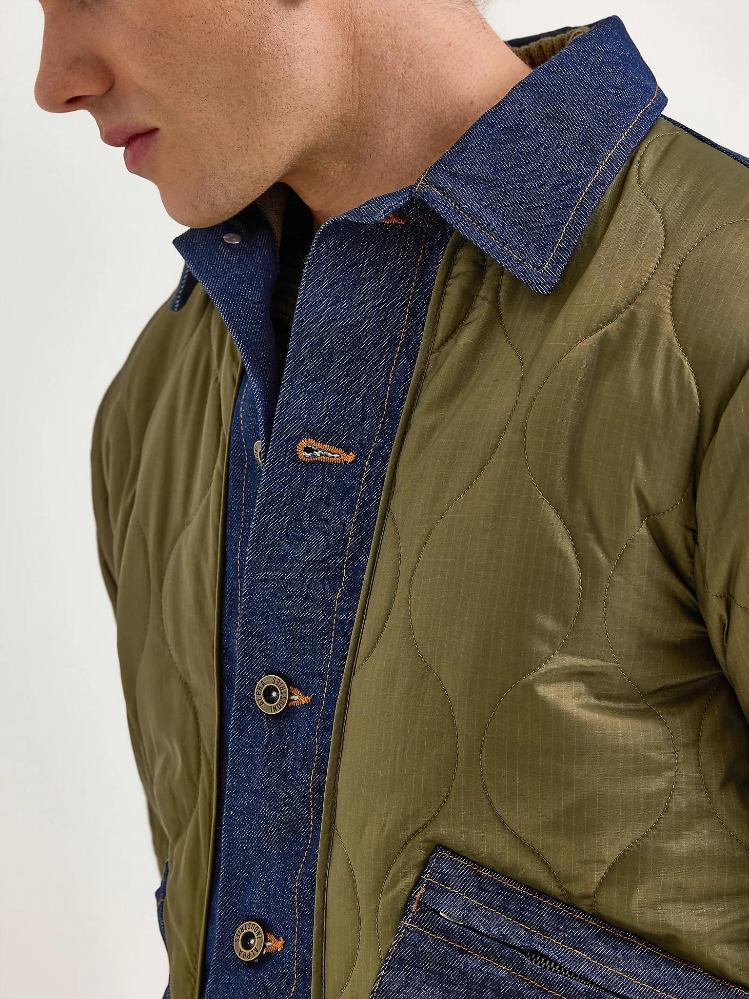 Men's Alpha x Lee® Quilted Jacket | Men's Jackets & Outerwear | Lee® Product Image