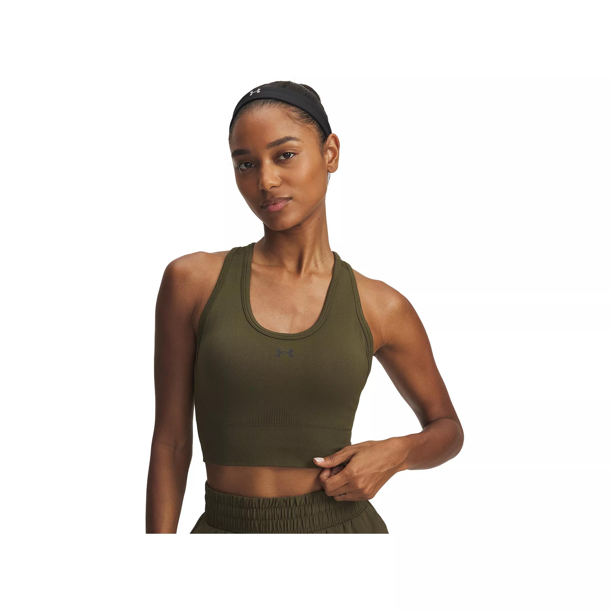 Women's Under Armour Vanish Seamless Medium-Impact Mid Sports Bra,  Product Image