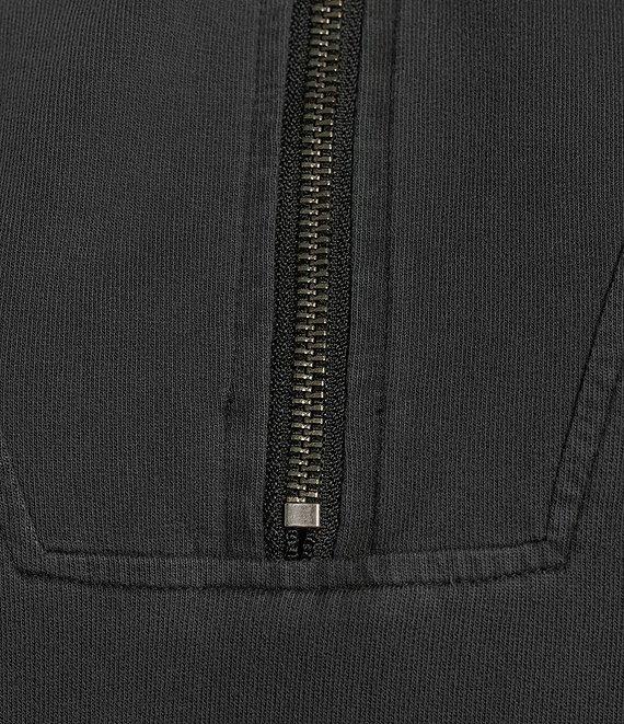 Double Zero Mock Neck Quarter Zip Mini Dress Product Image