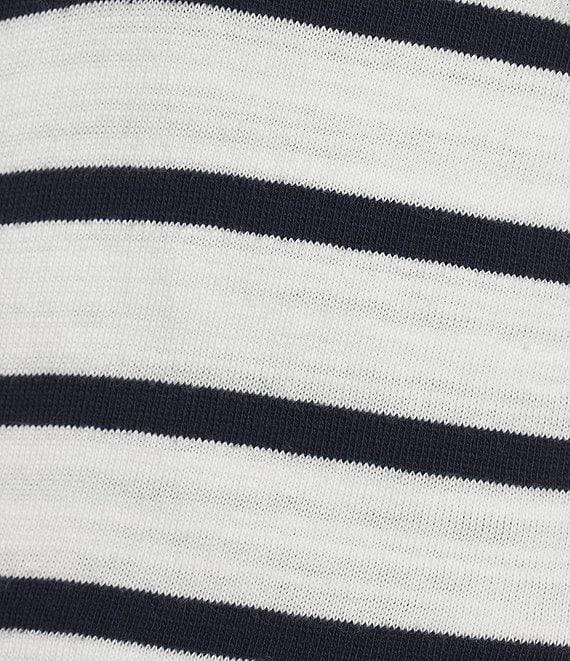 Westbound Cap Sleeve Polo Top Product Image